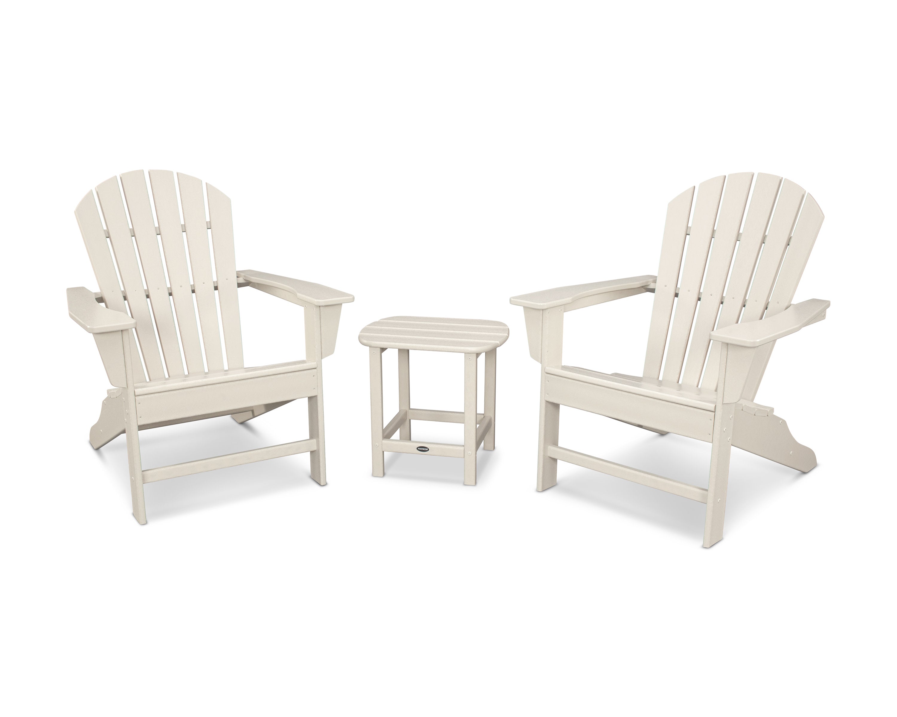 South Beach Adirondack 3-Piece Set in Sand