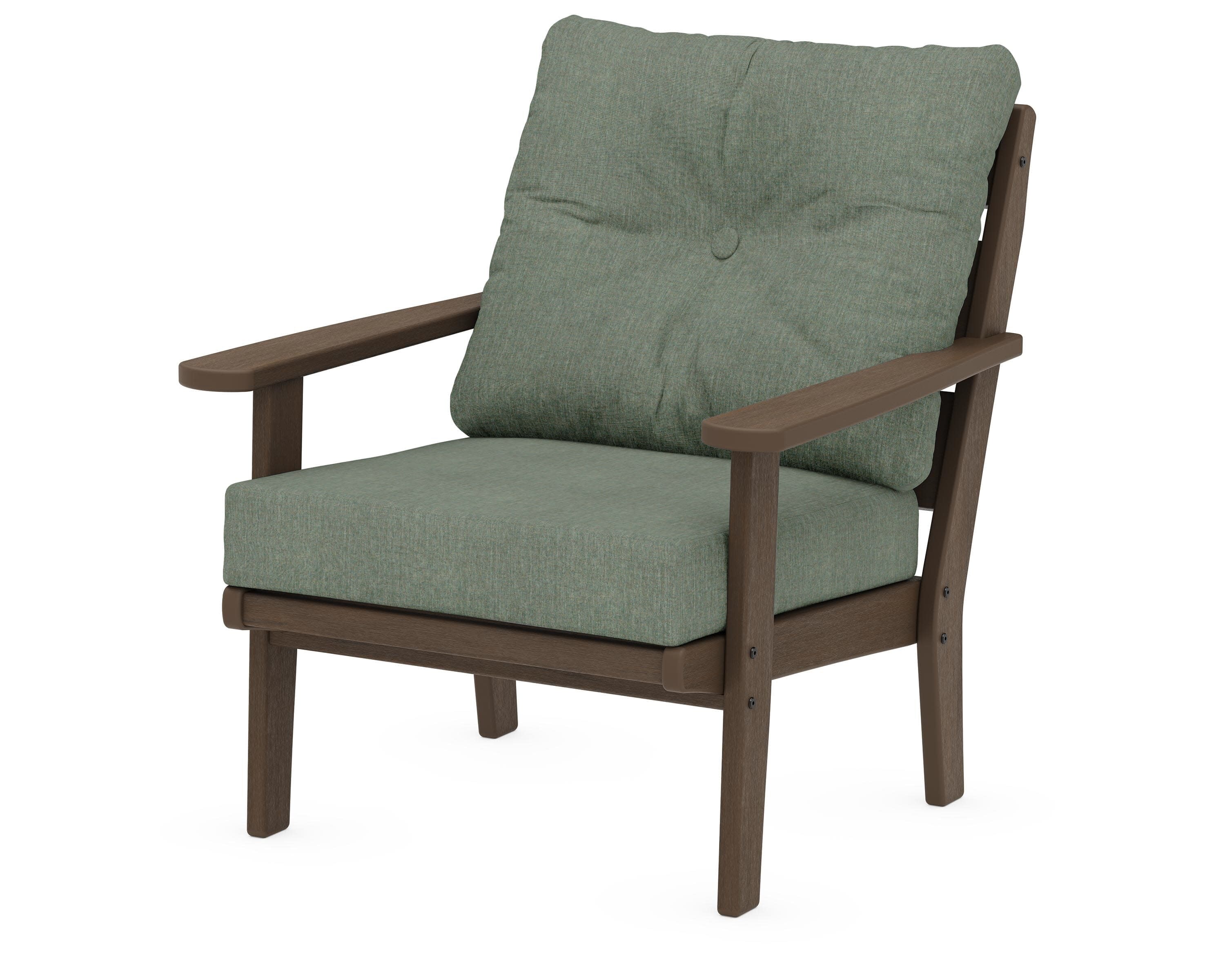 Lakeside Deep Seating Chair in Kona / Cast Sage