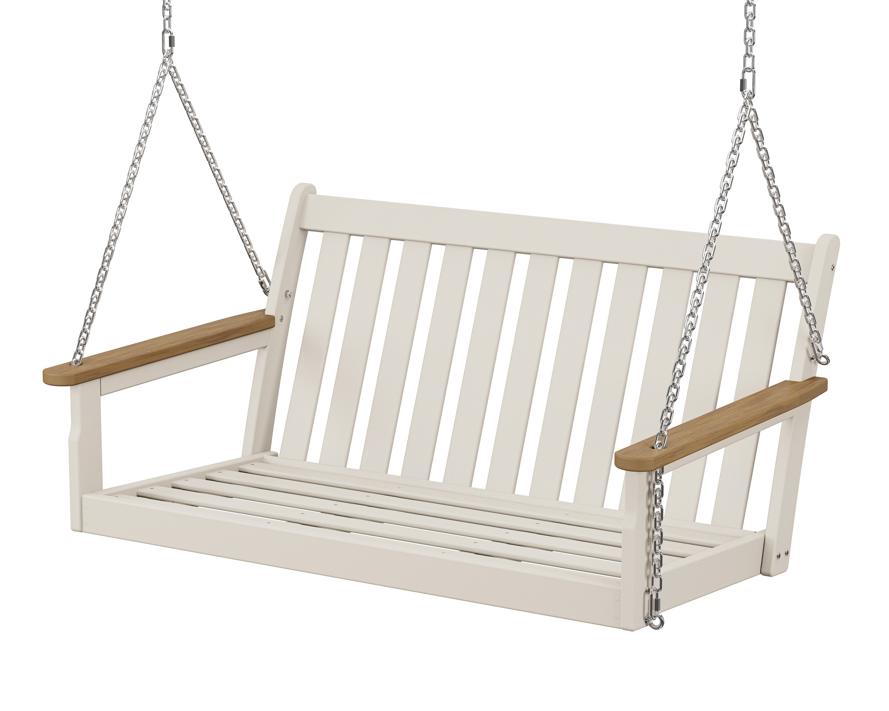 Vineyard Deep Seating Swing Frame in Sand / Natural