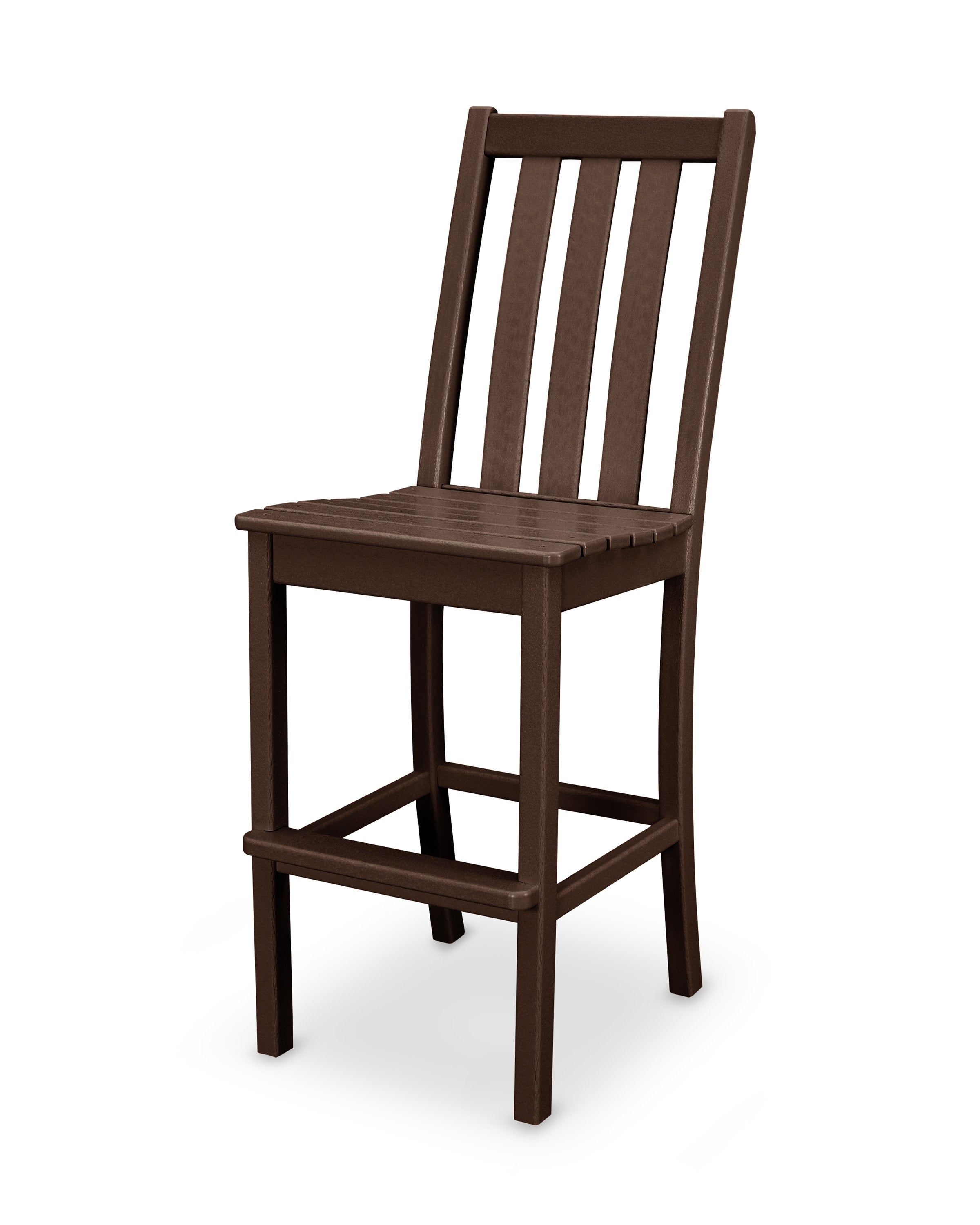 Vineyard Bar Side Chair in Mahogany