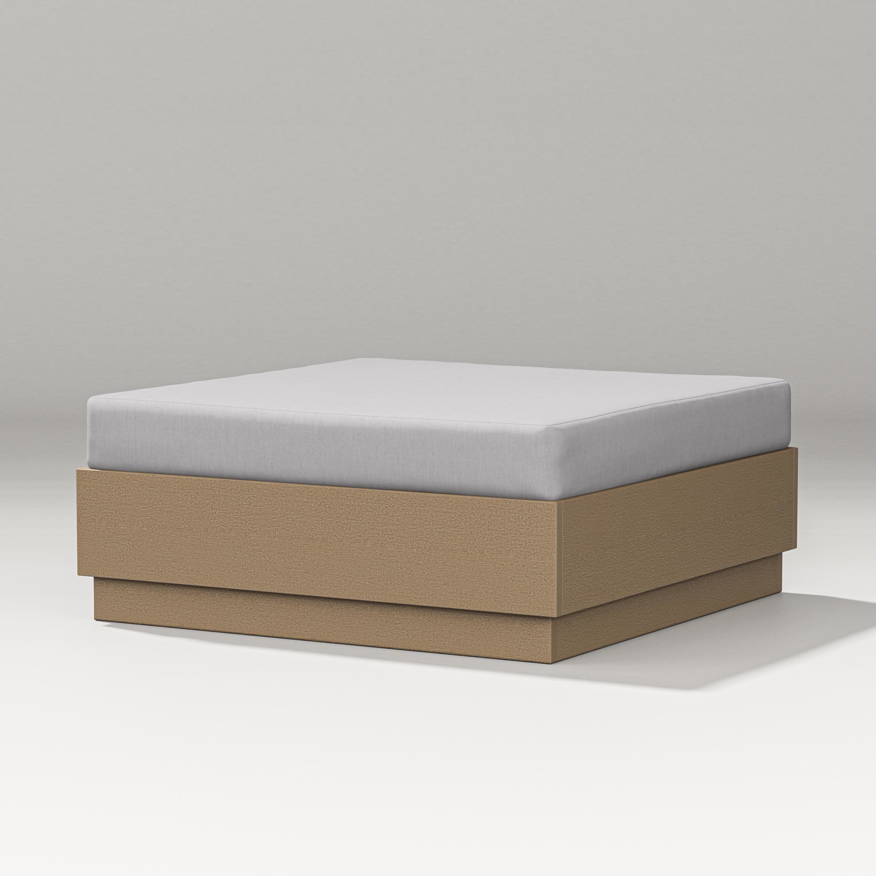Elevate Lounge Ottoman in Vintage Sahara / Granite