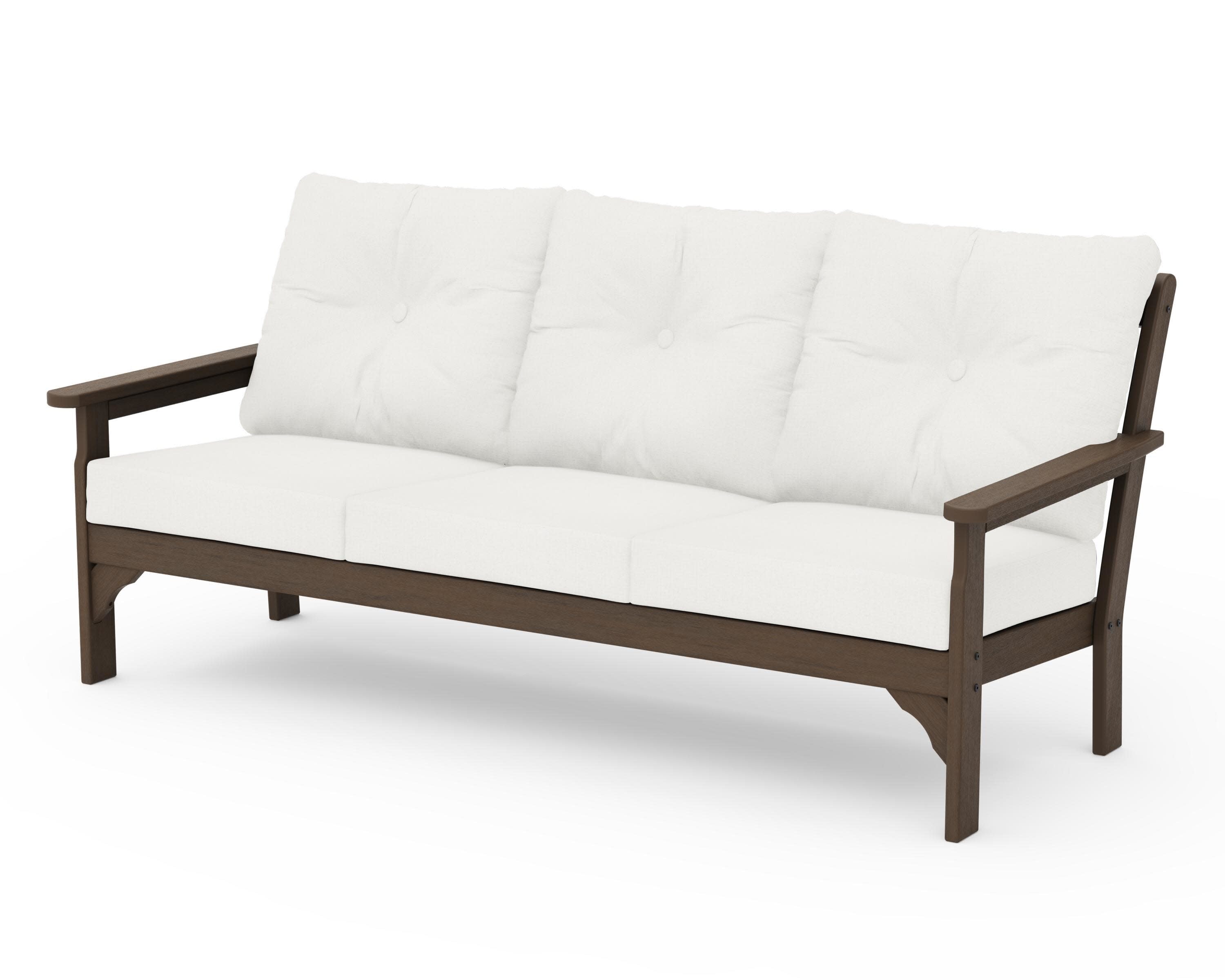 Vineyard Deep Seating Sofa in Kona / Natural Linen