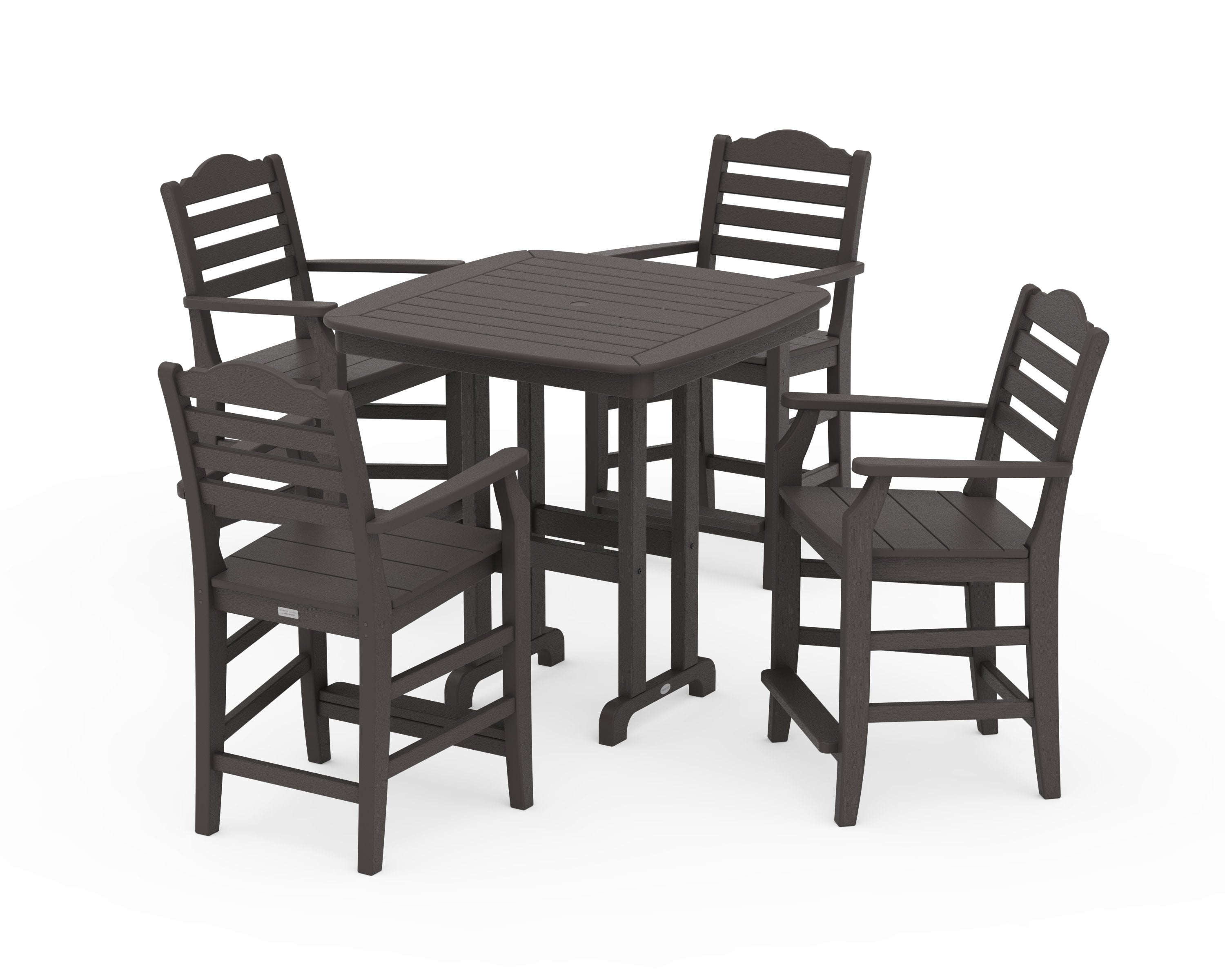 Savannah 5-Piece Counter Set in Vintage Coffee