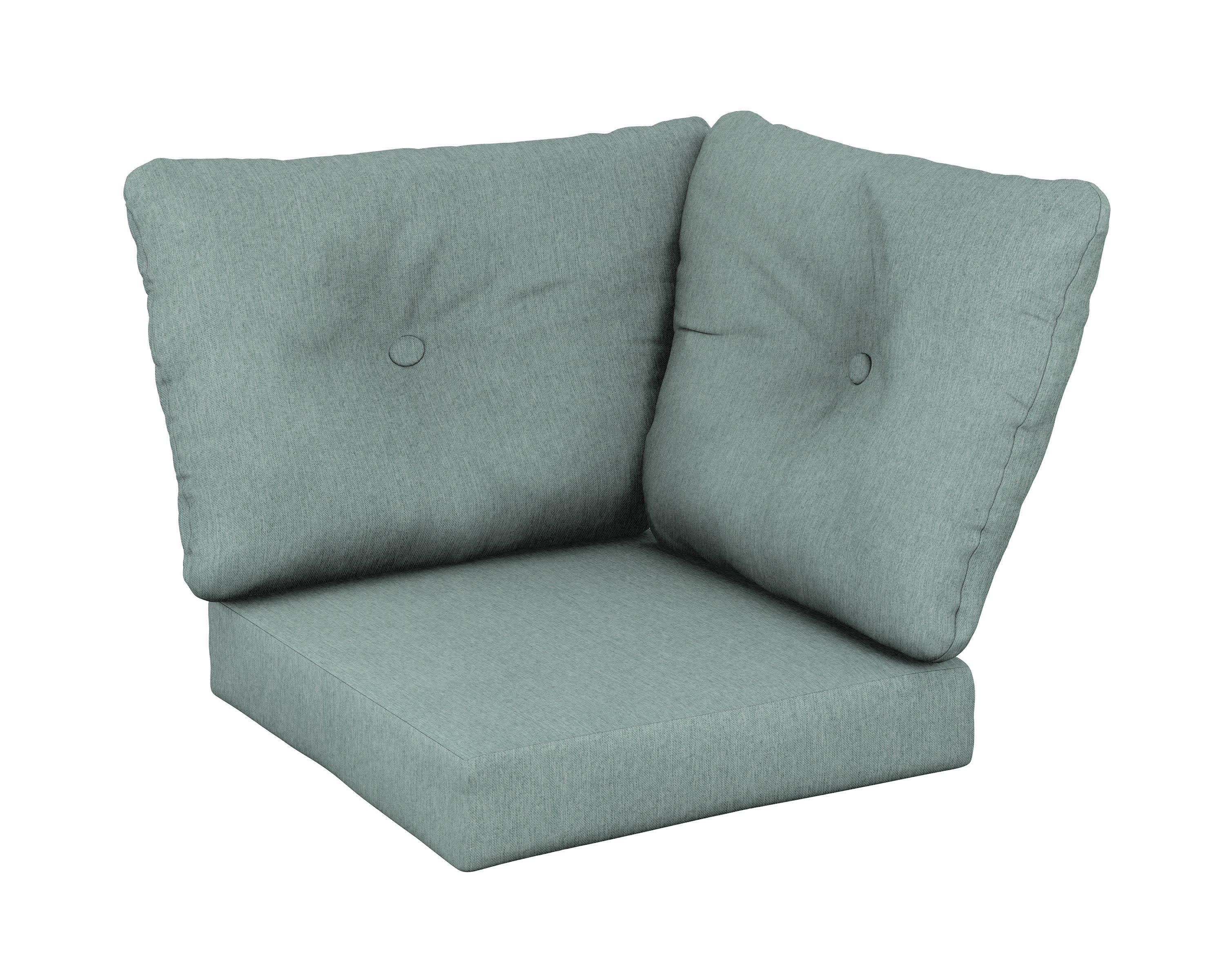 Modular Corner Cushion in Glacier Spa