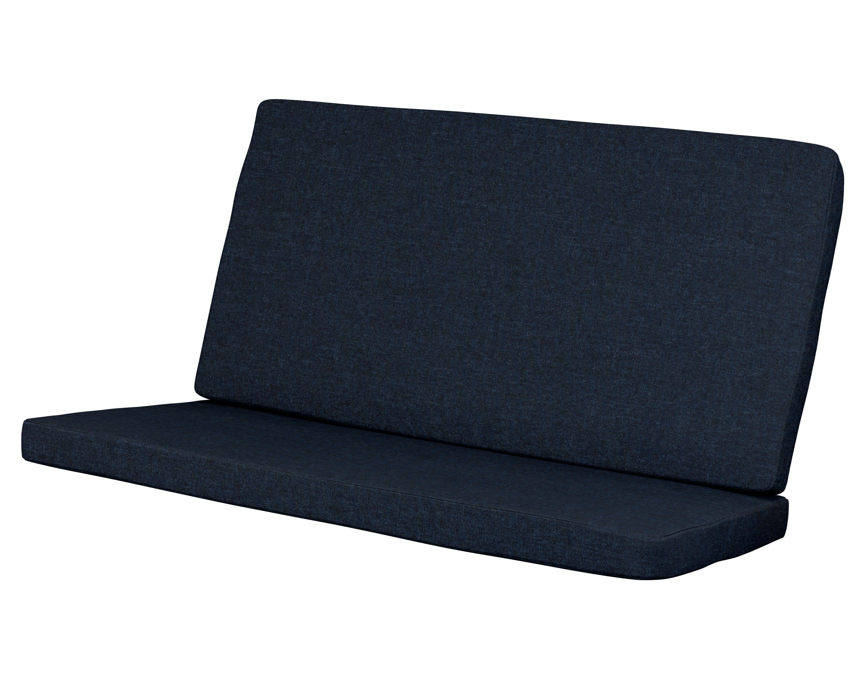 Modern Loveseat Cushion in Marine Indigo