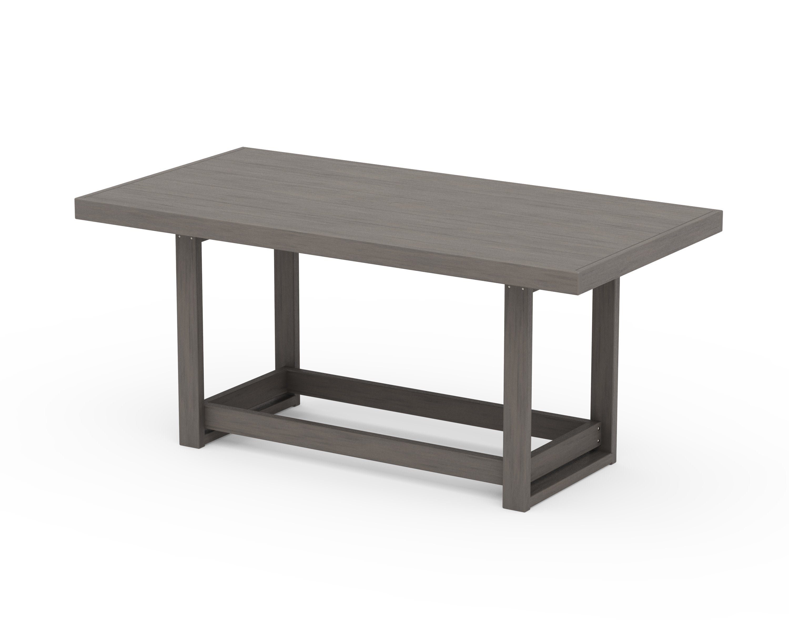 EDGE 40 x 78 Counter Table in Driftwood