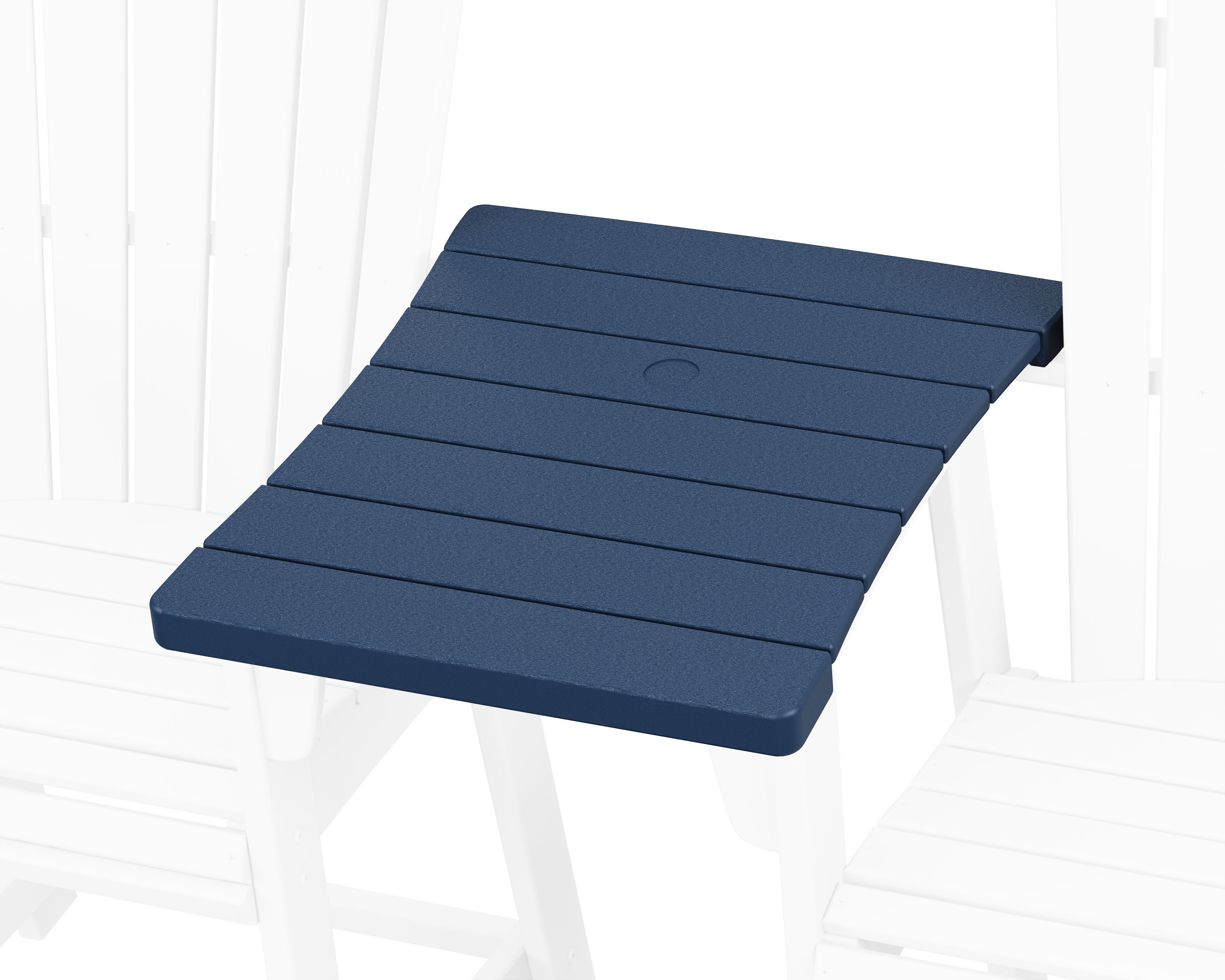 600 Series Straight Adirondack Dining Connecting Table in Navy