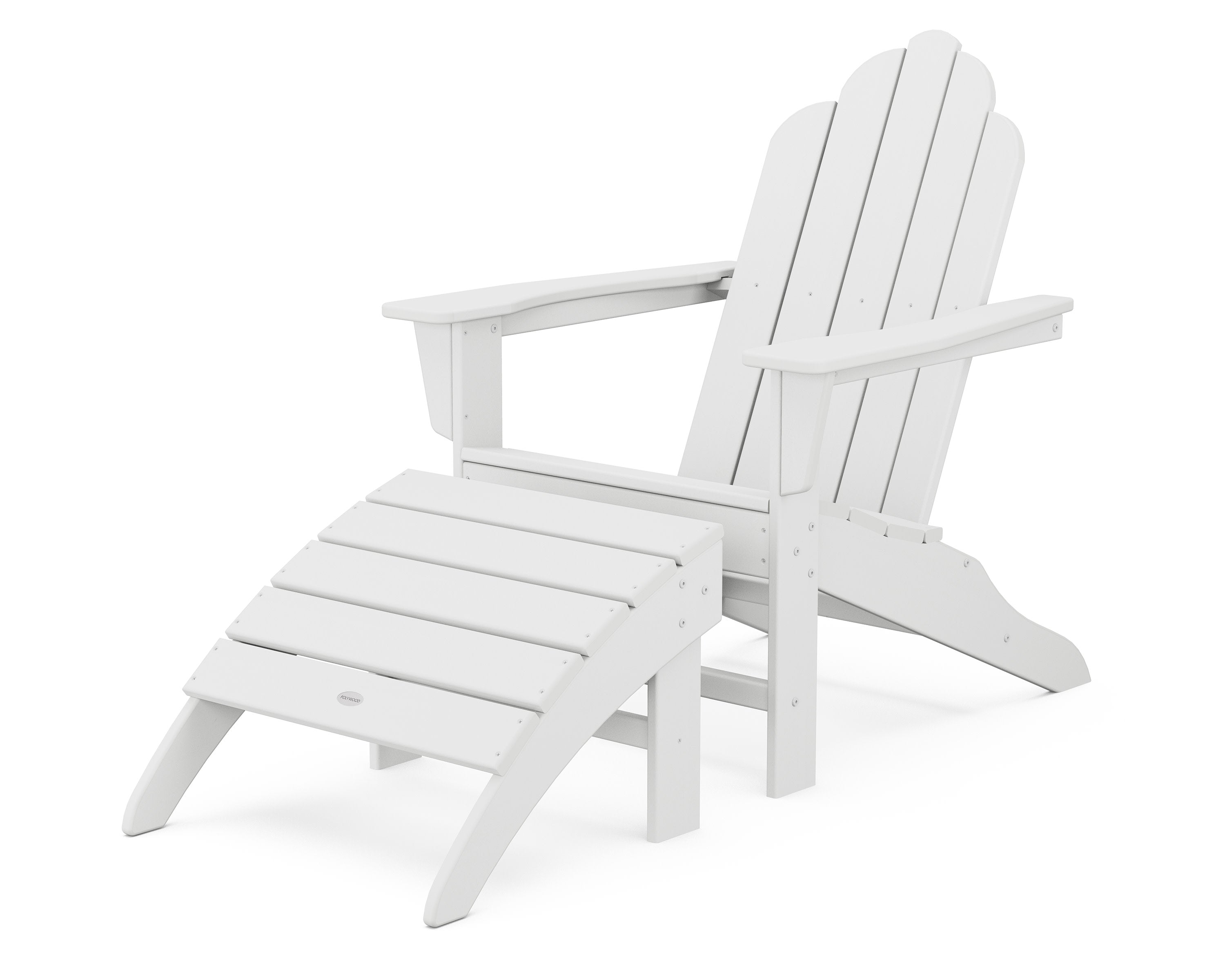 Long Island Adirondack 2-Piece Set in White