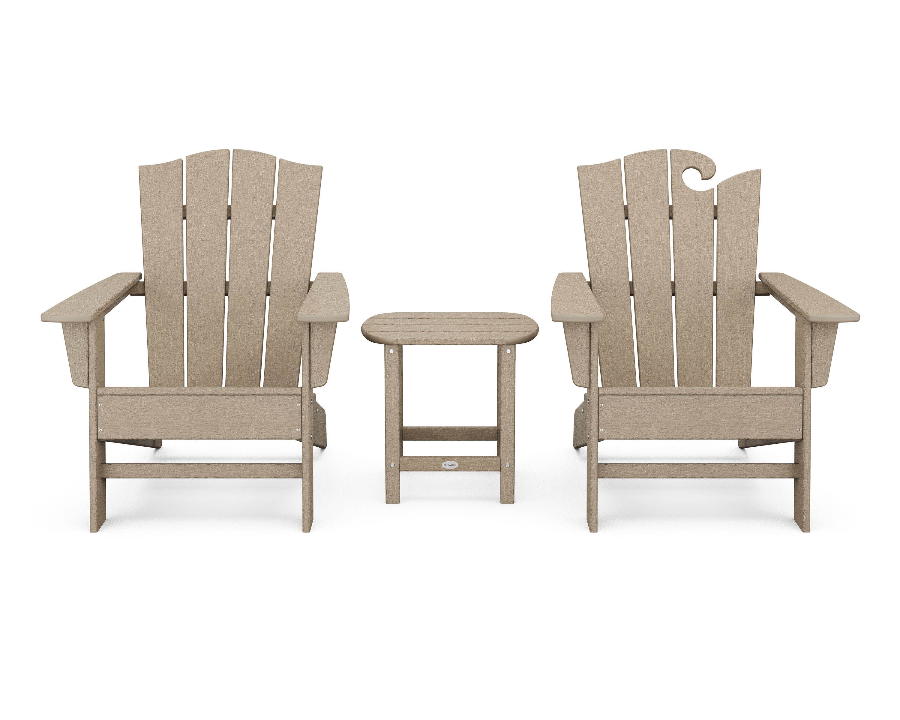 Wave Collection 3-Piece Set in Vintage Sahara