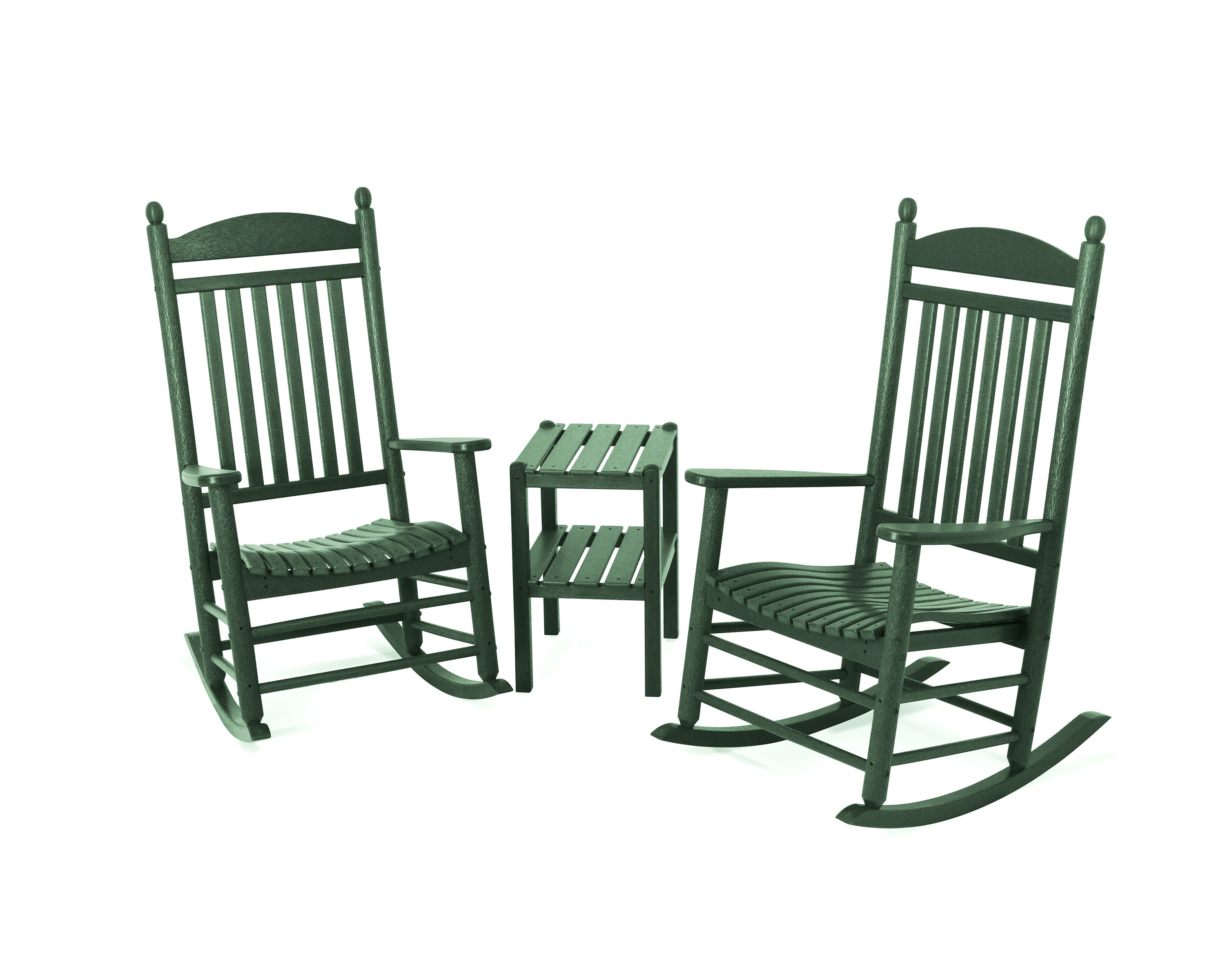Jefferson 3-Piece Rocker Set in Green