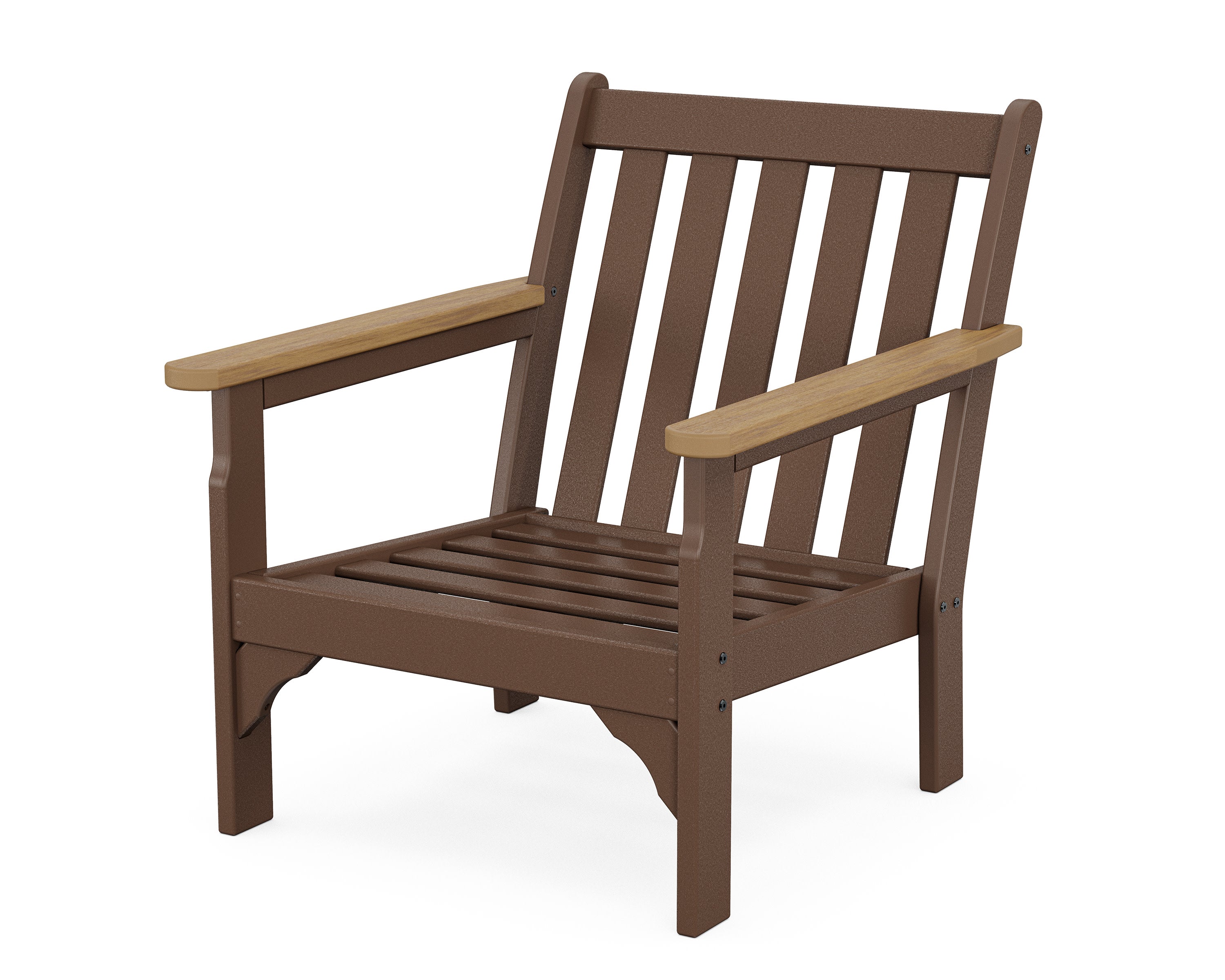 Vineyard Chair Frame in Mahogany / Natural