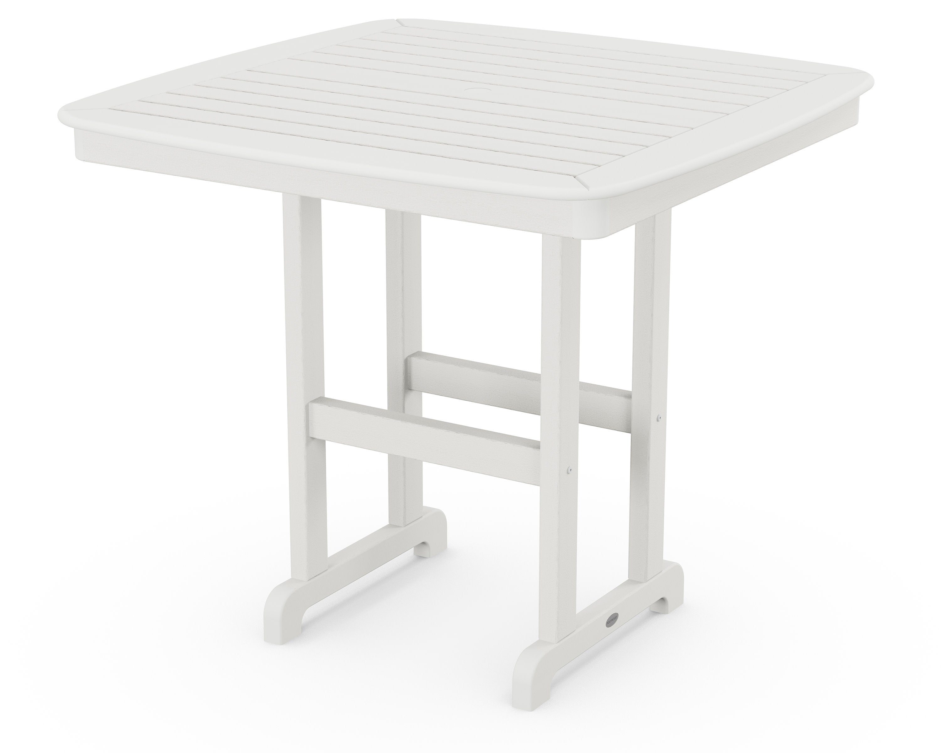 Nautical 44" Counter Table in Vintage White