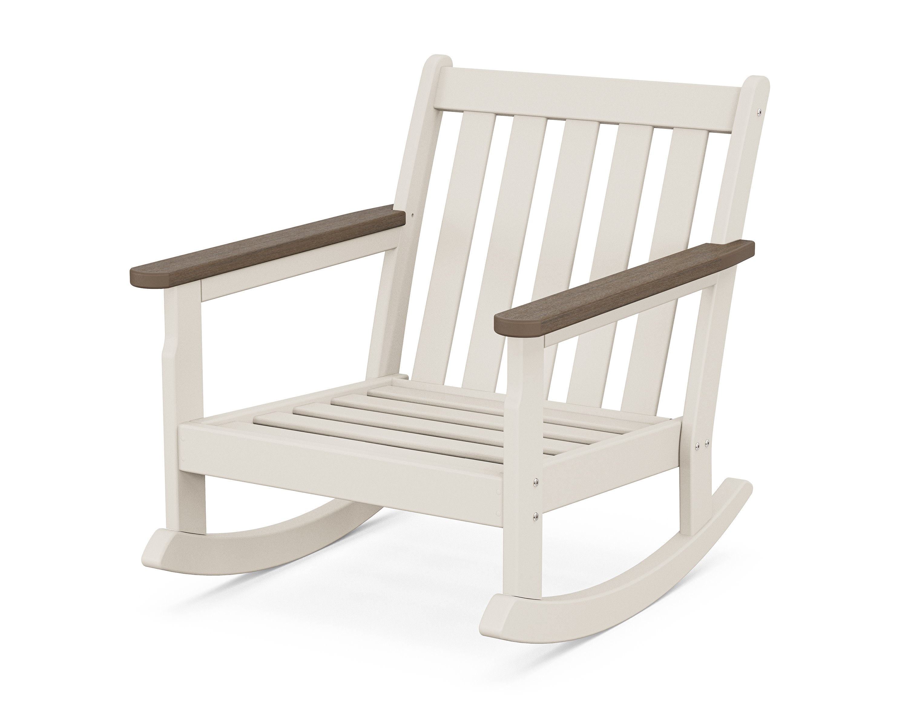 Vineyard Deep Seating Rocking Chair Frame in Sand / Kona