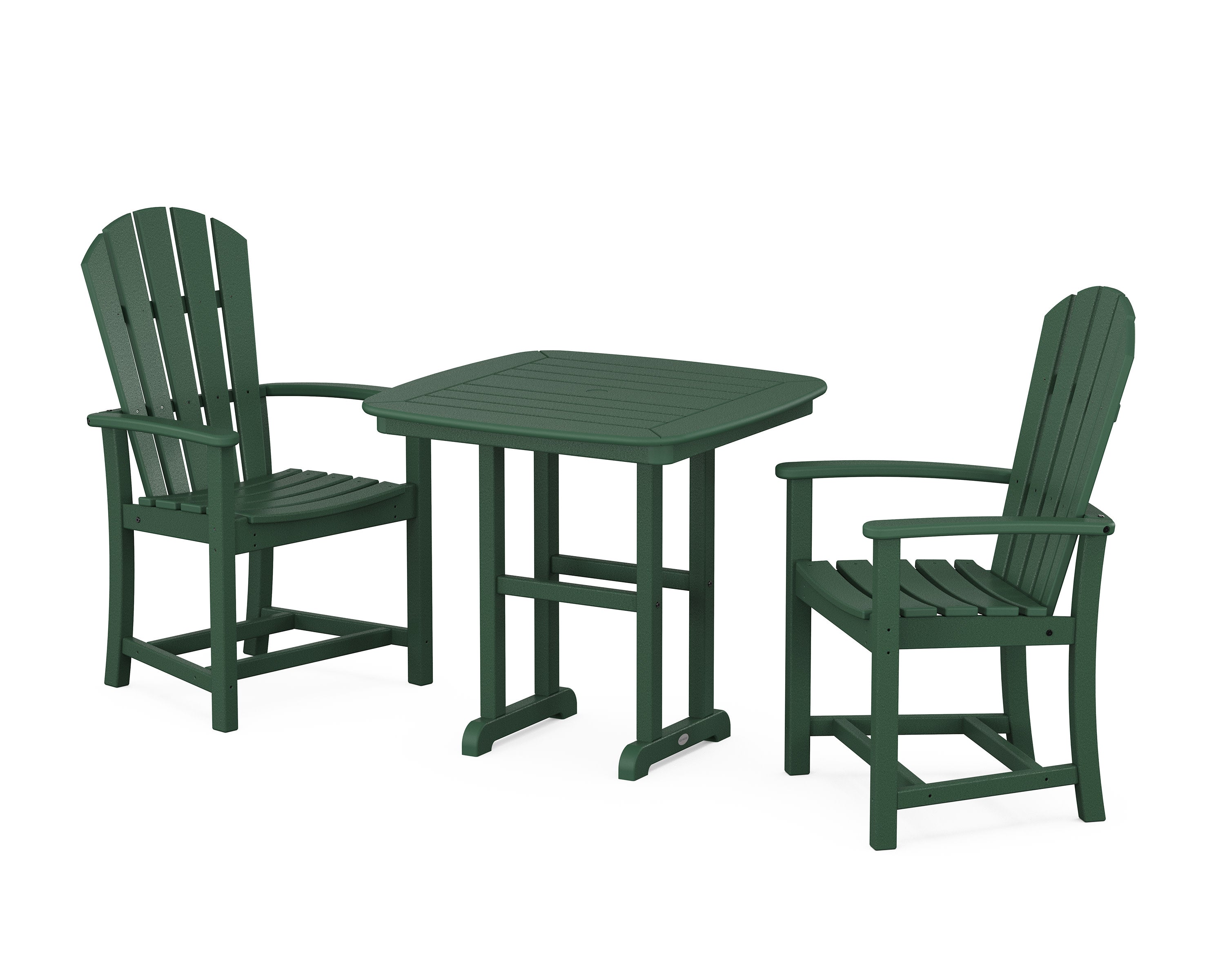 Palm Coast 3-Piece Dining Set in Green