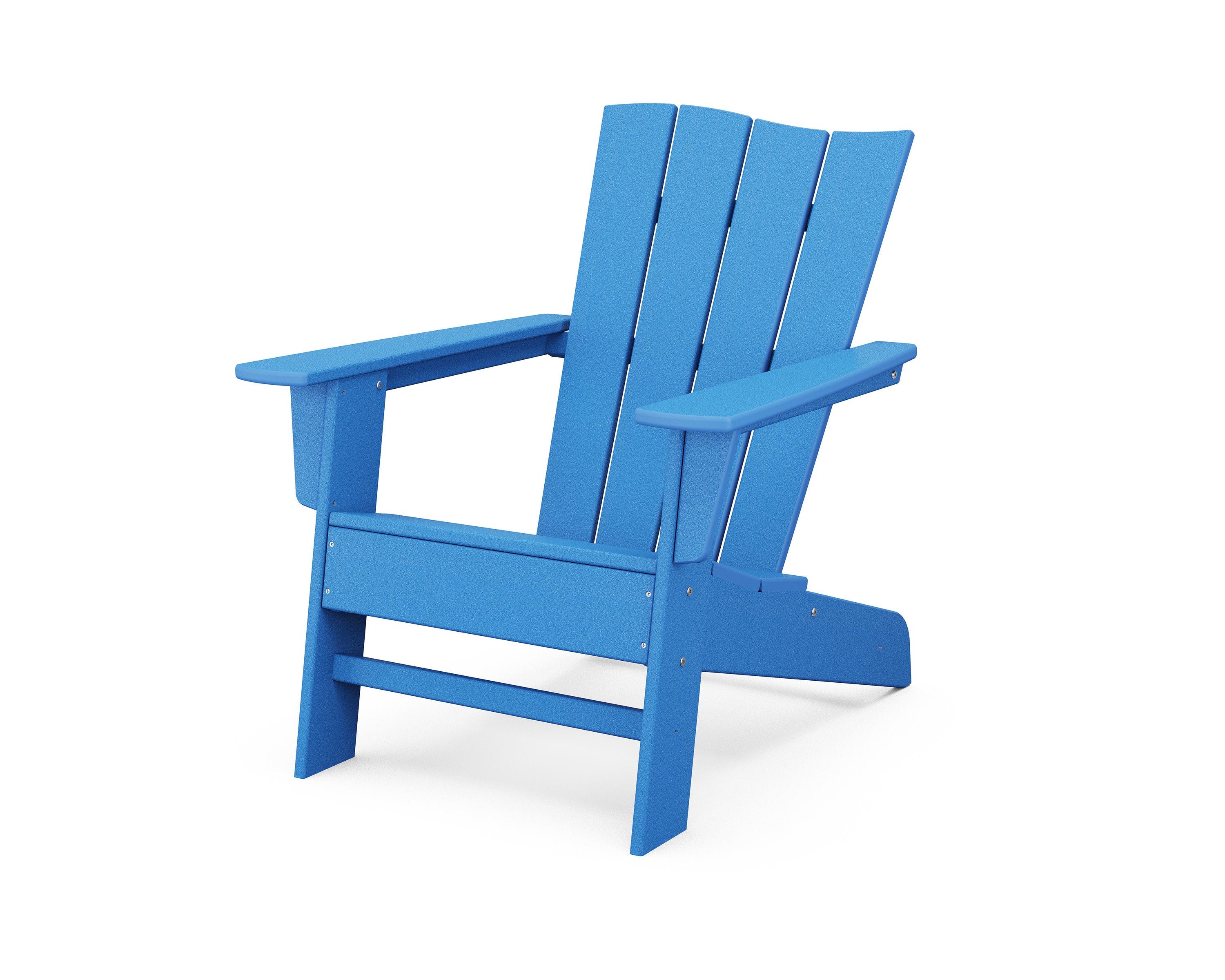 The Wave Chair Left in Pacific Blue