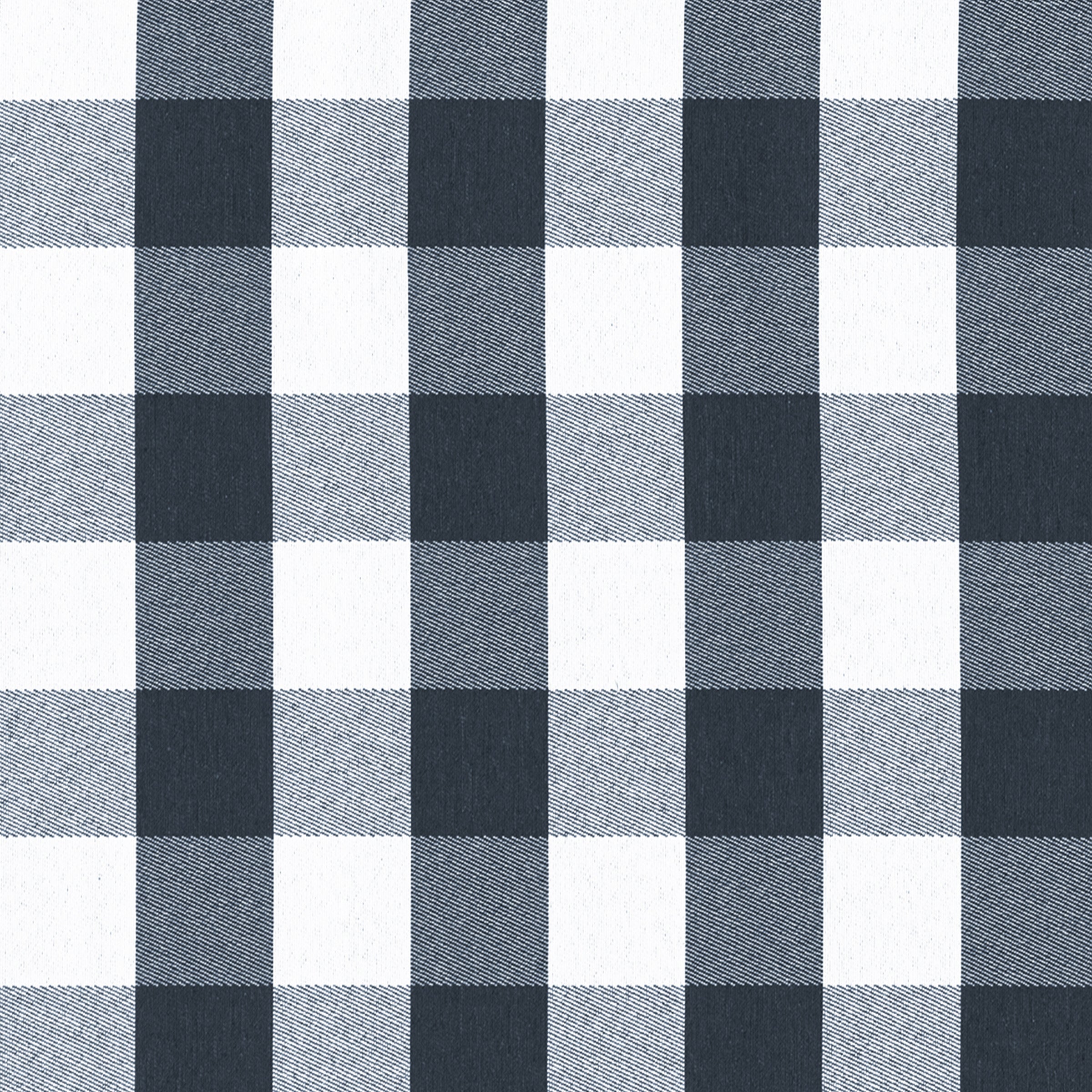 Buffalo Plaid Marine Indigo Performance Fabric Sample