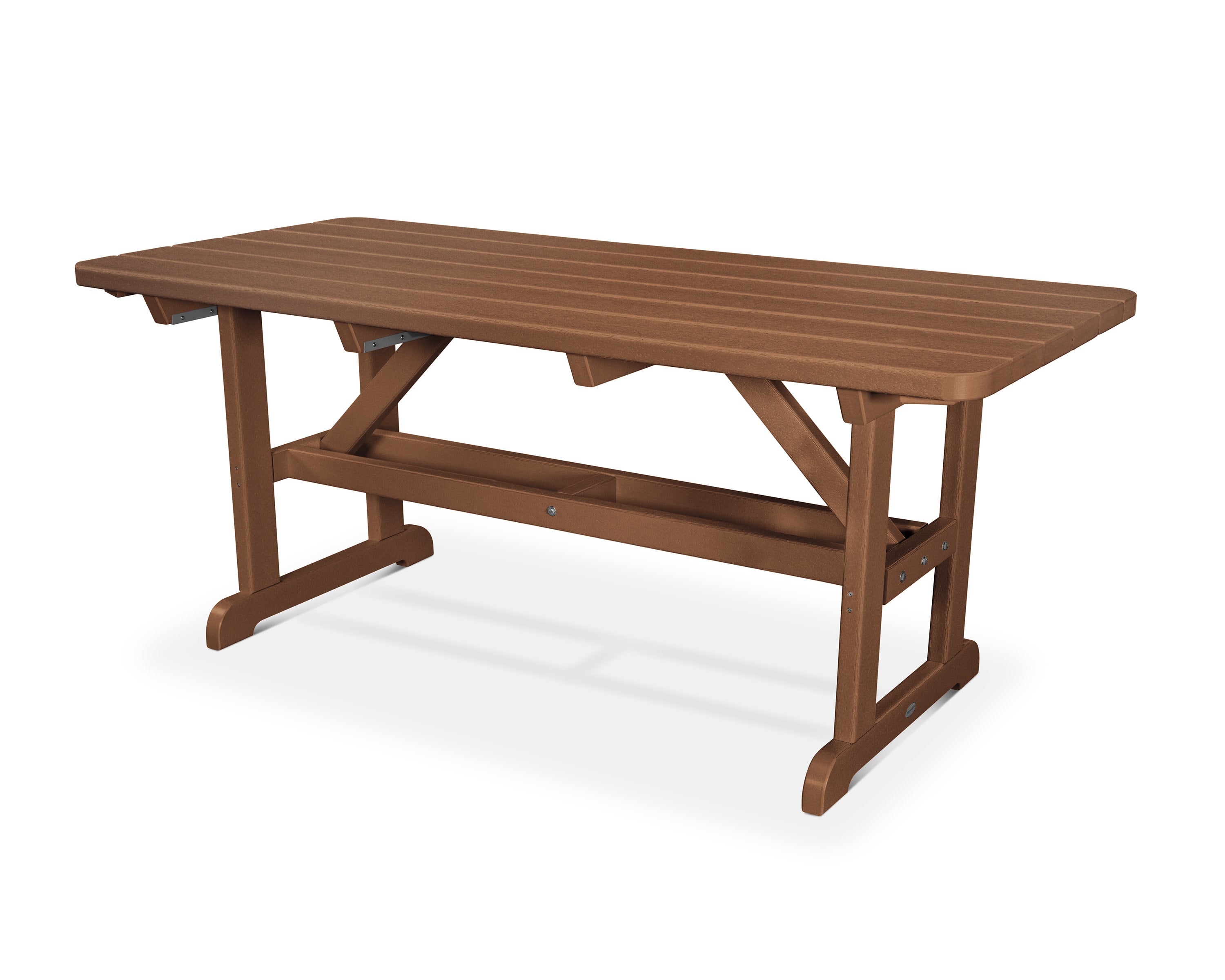 Park 33" x 70" Harvester Picnic Table in Teak