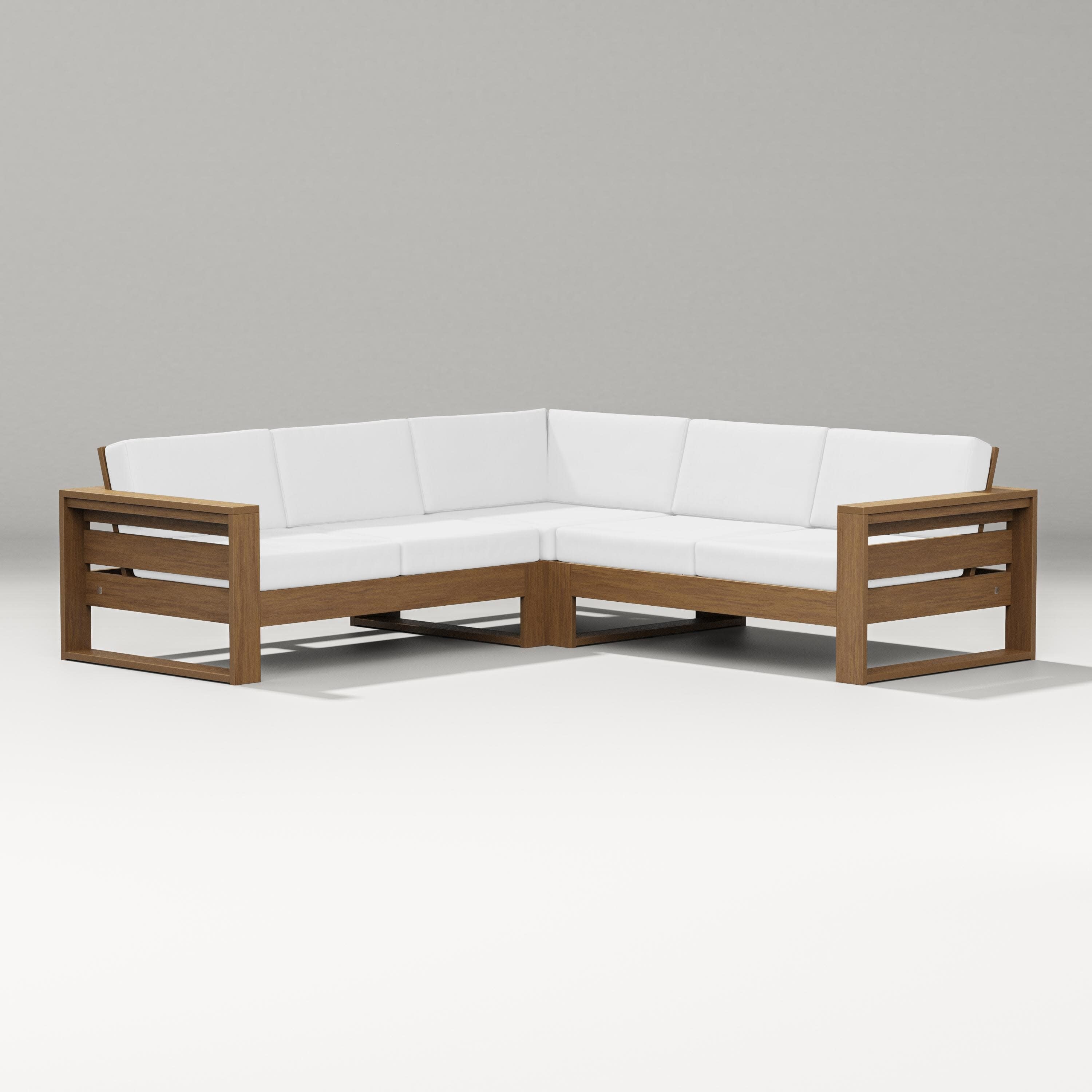 Latitude Corner Sectional in Natural / Natural