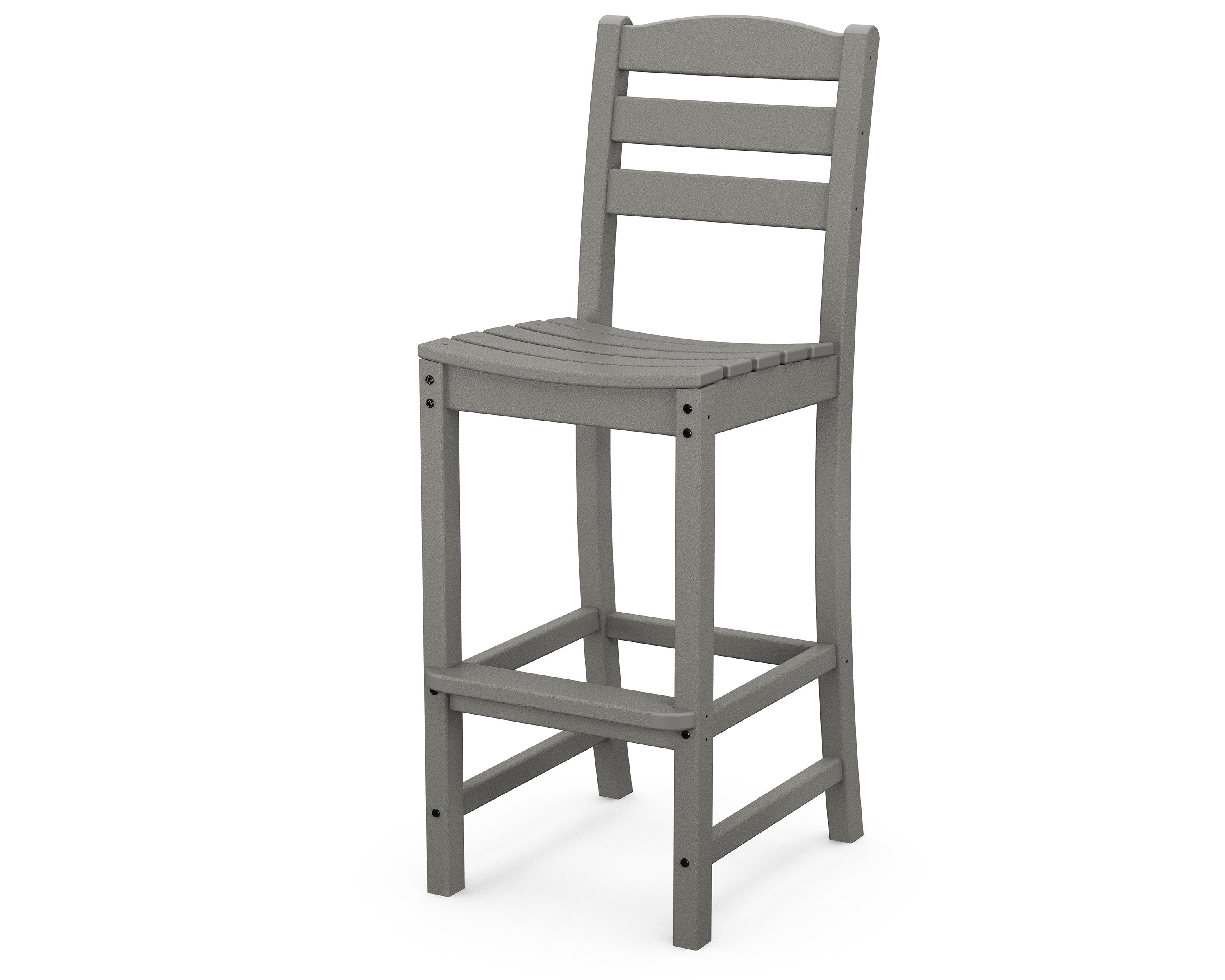 La Casa Caf Bar Side Chair in Slate Grey