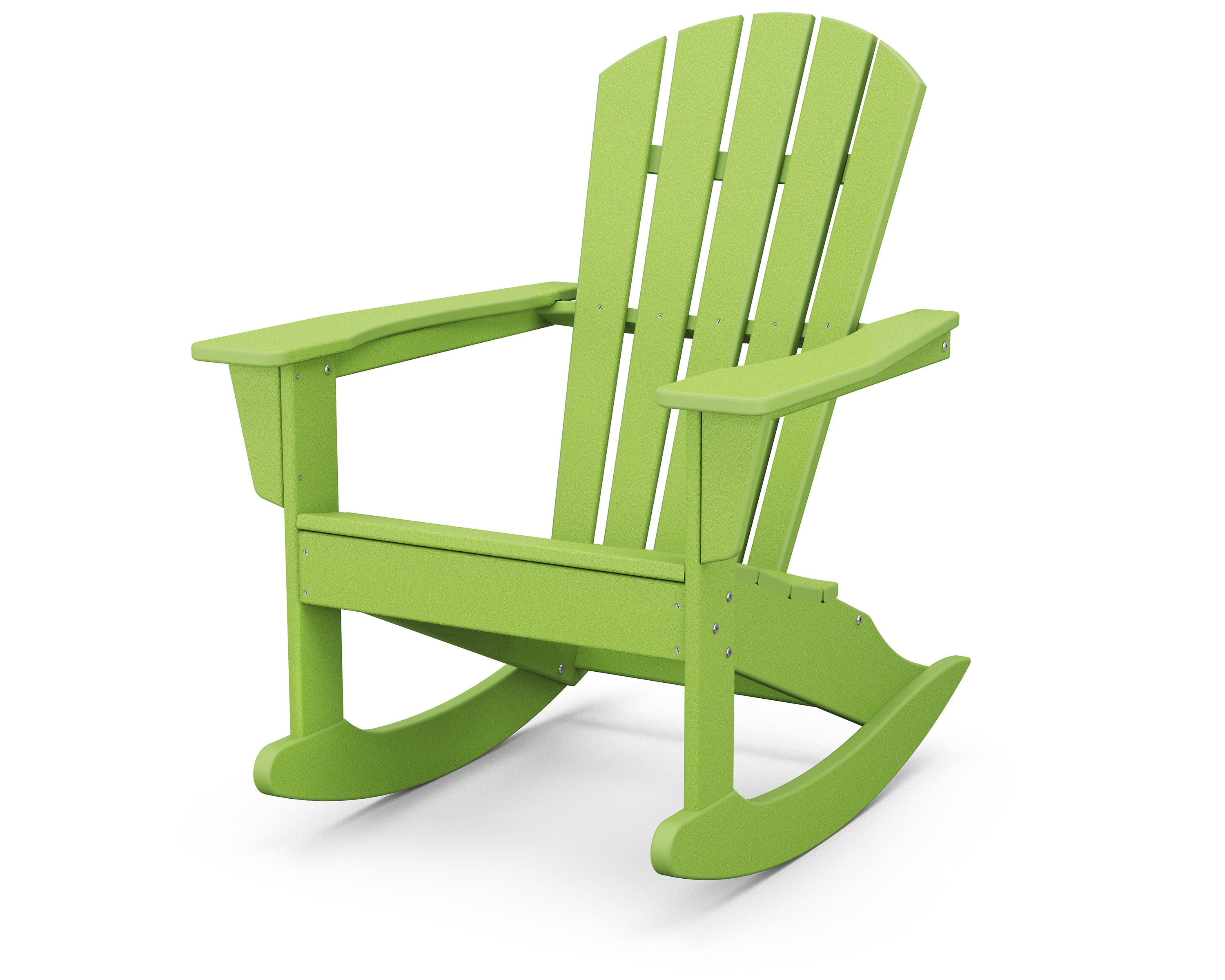 Palm Coast Adirondack Rocking Chair in Lime