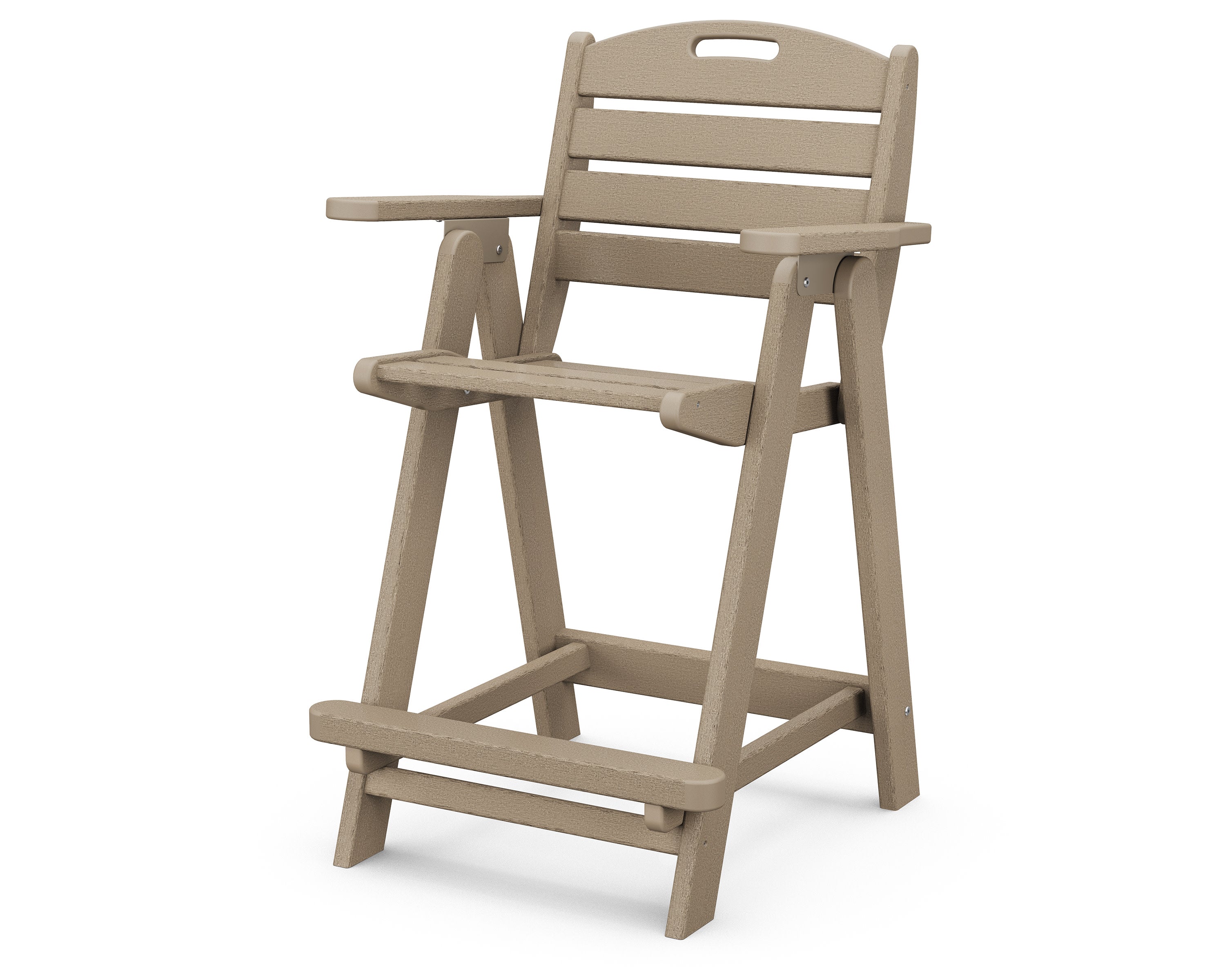 Nautical Counter Chair in Vintage Sahara