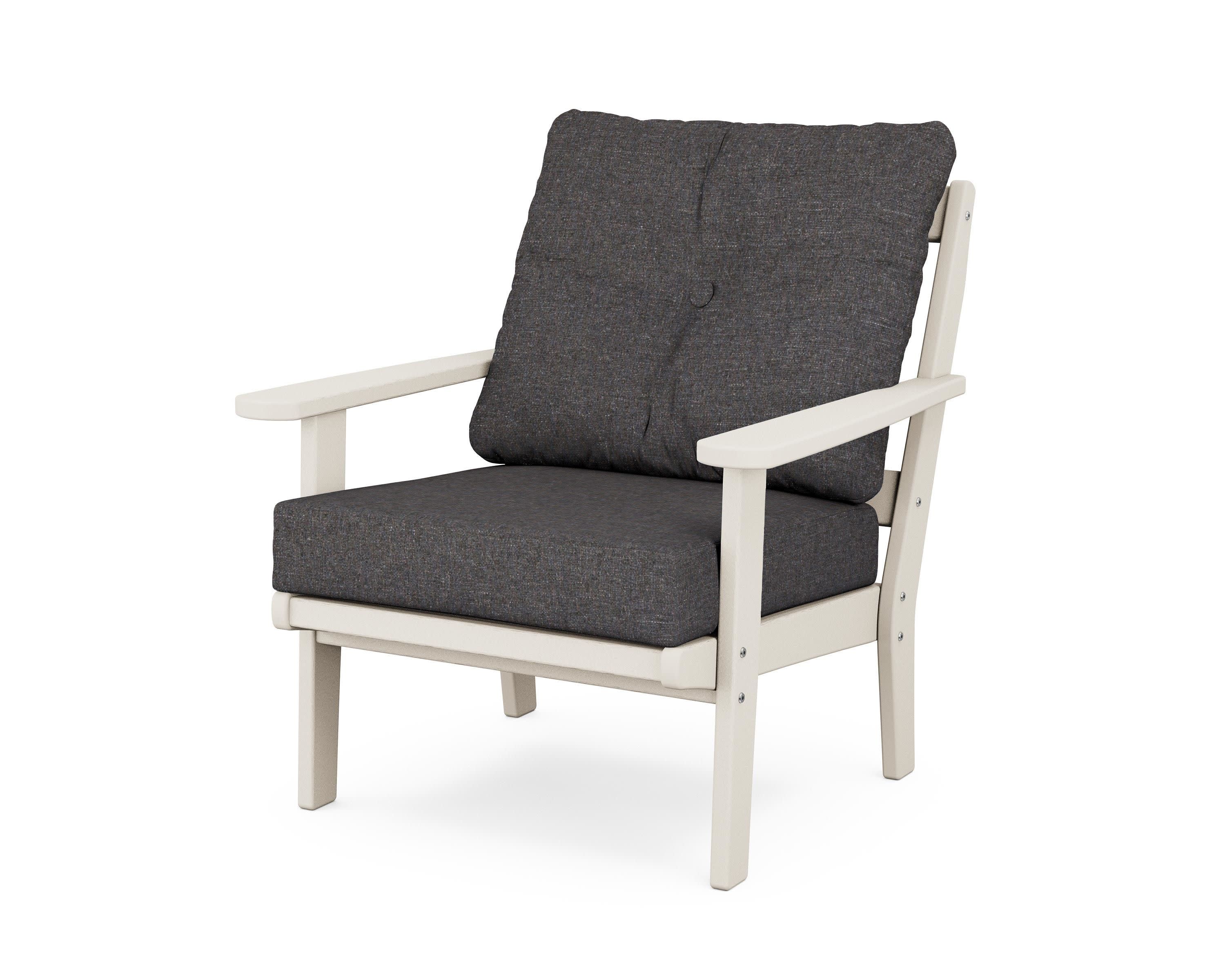 Mission Deep Seating Chair in Sand / Ash Charcoal