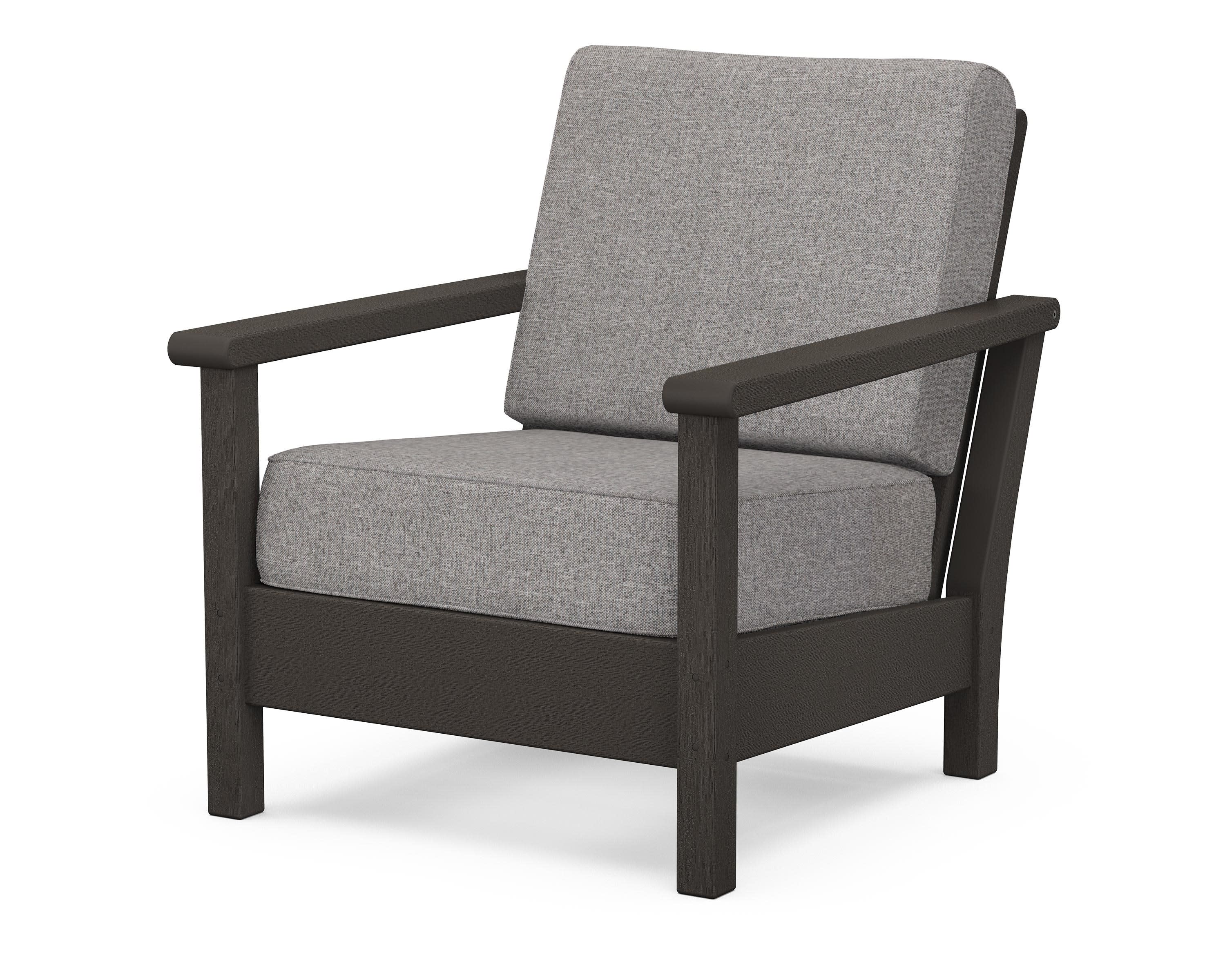 Harbour Deep Seating Chair in Vintage Coffee / Grey Mist