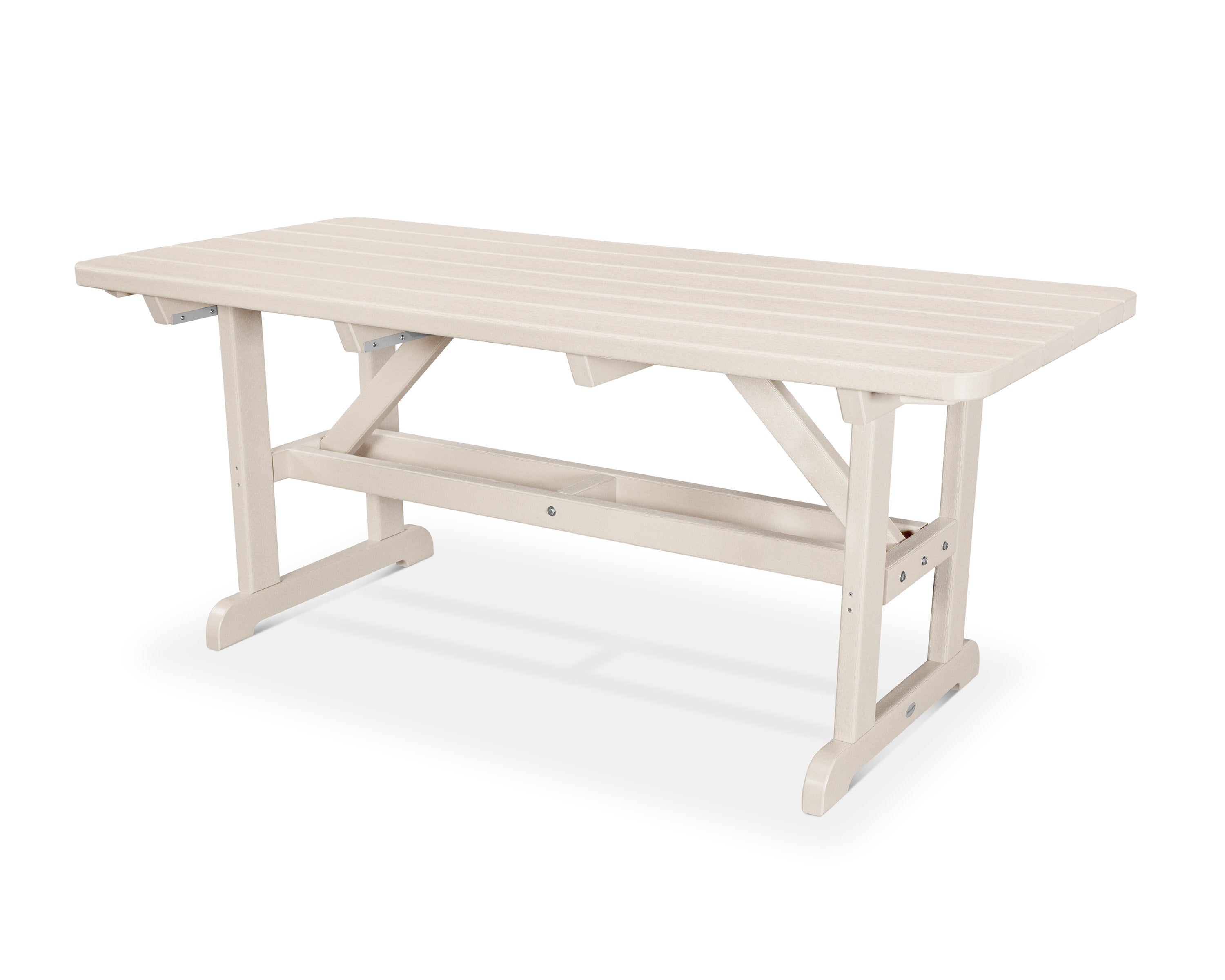 Park 33" x 70" Harvester Picnic Table in Sand