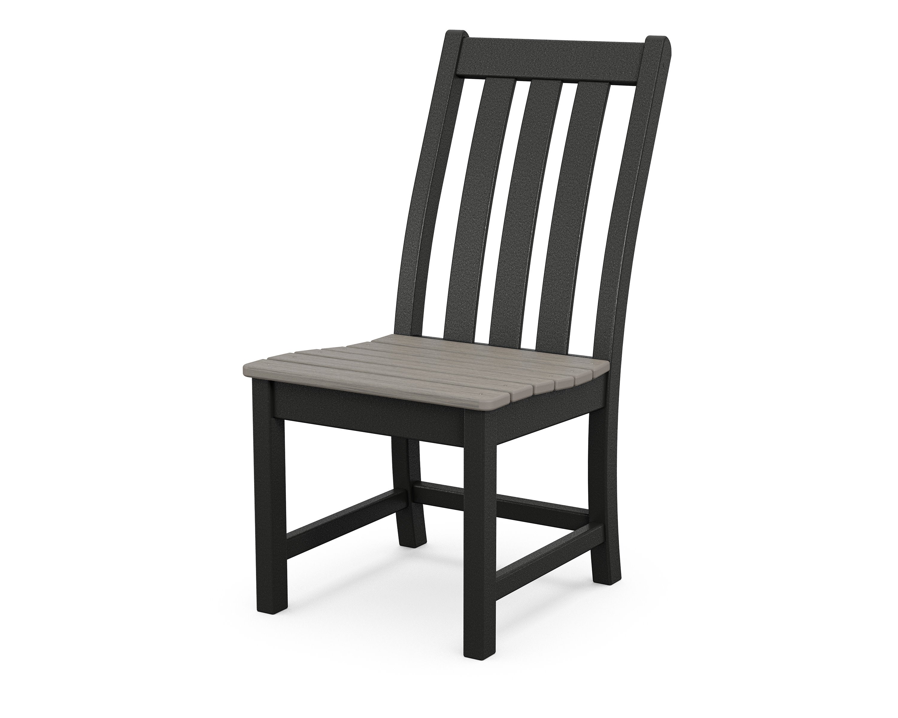 Vineyard Dining Side Chair in Black / Driftwood