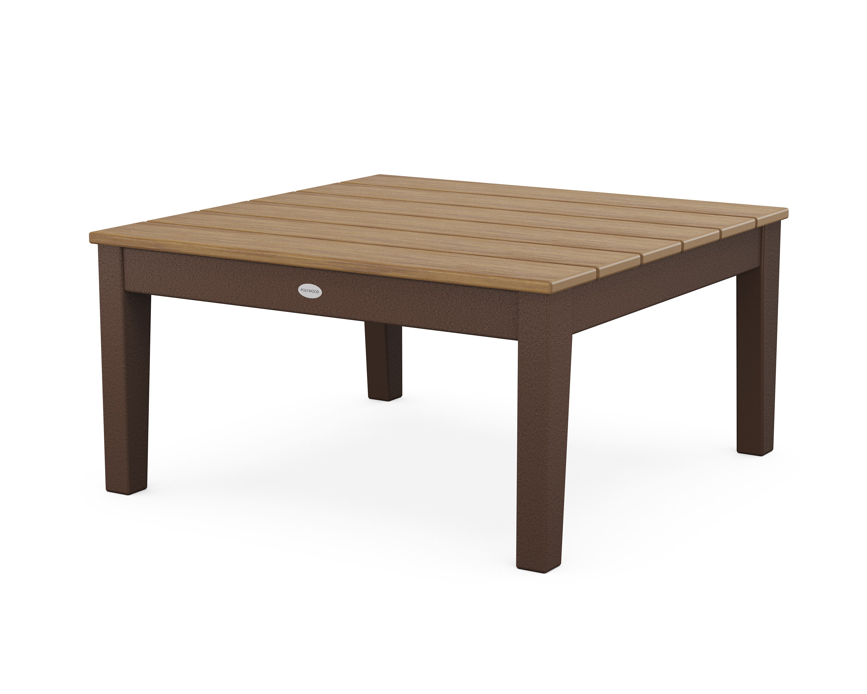 Newport 36" Conversation Table in Mahogany / Natural