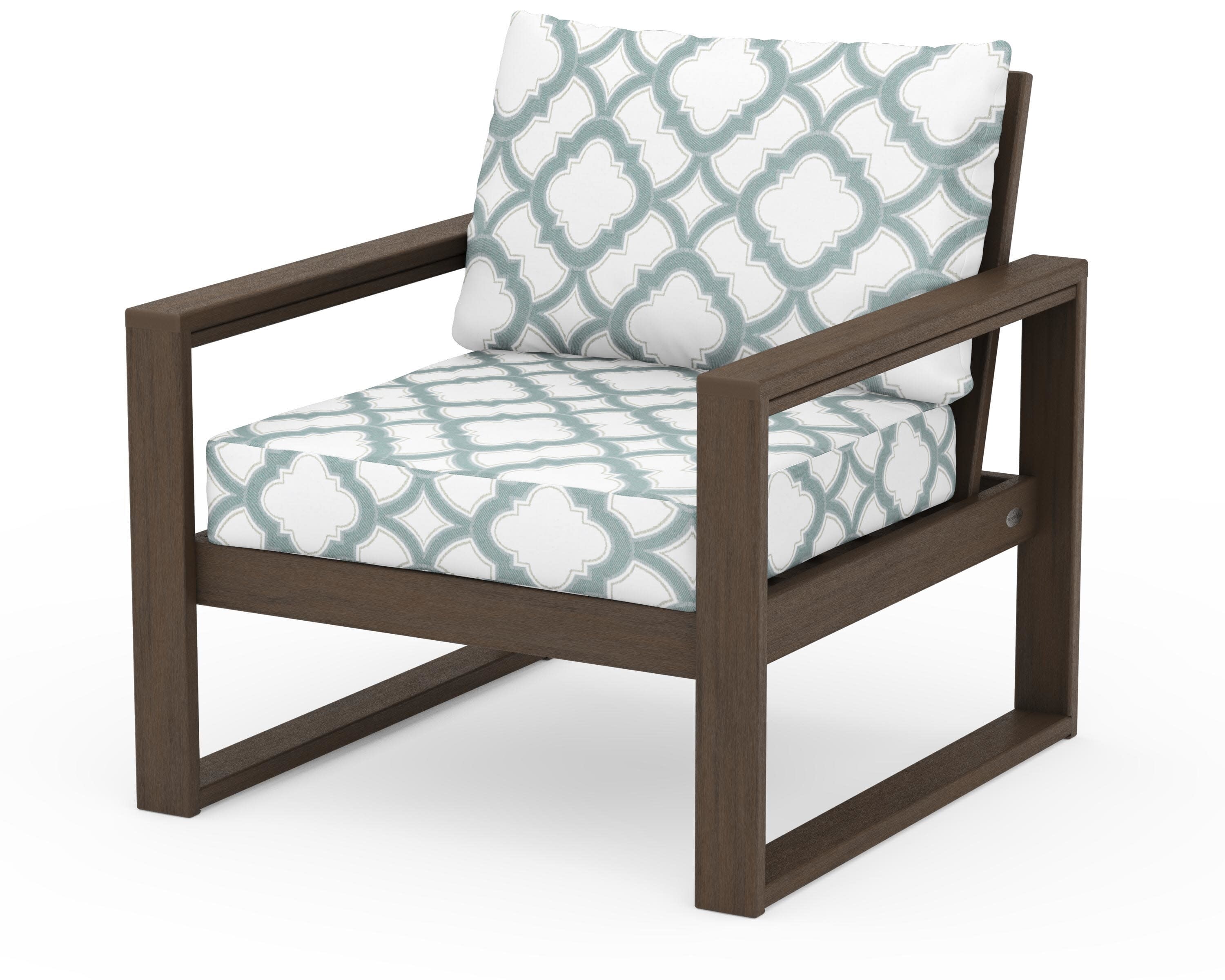 EDGE Club Chair in Kona / Trellis Glacier Spa