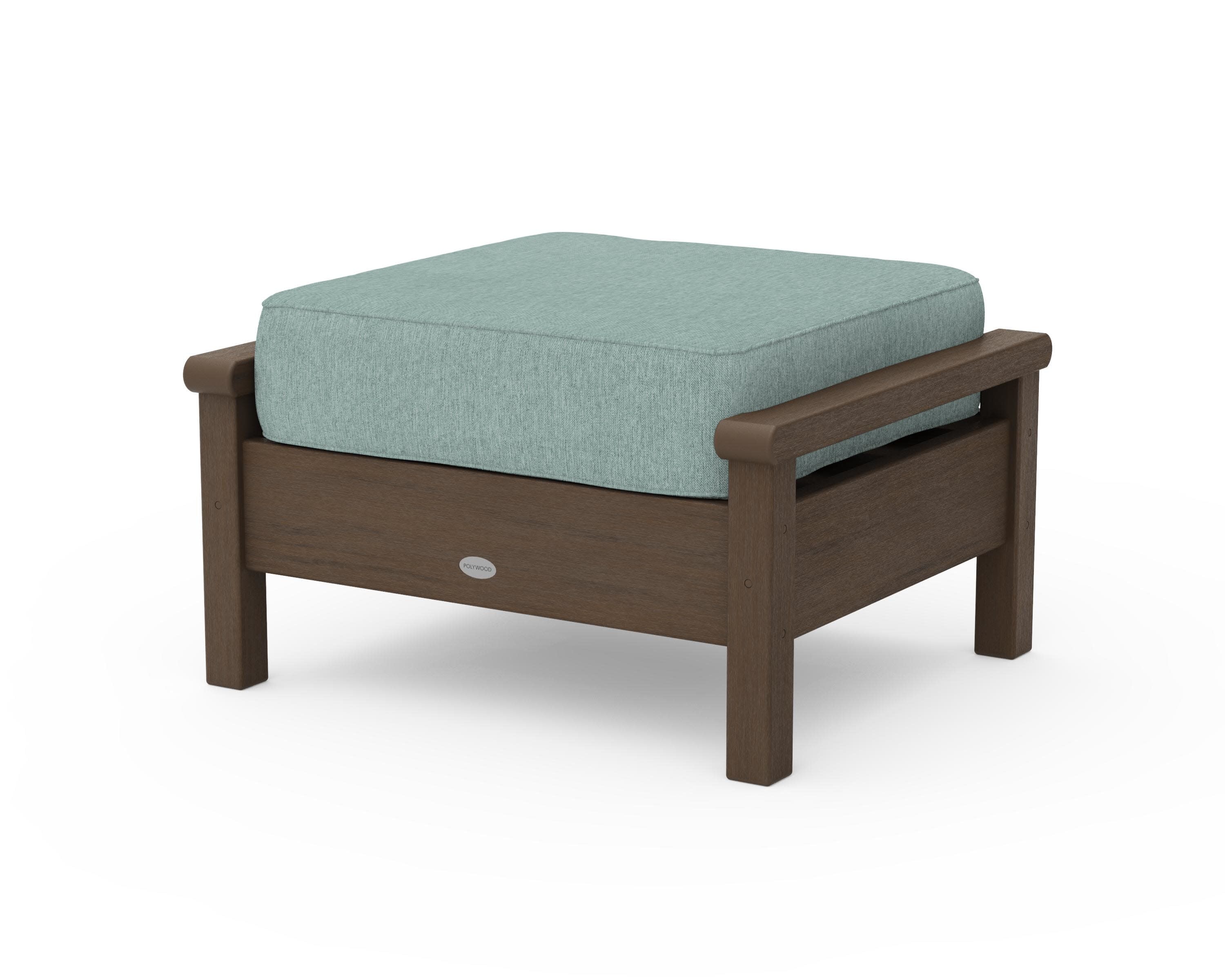 Harbour Deep Seating Ottoman in Kona / Glacier Spa