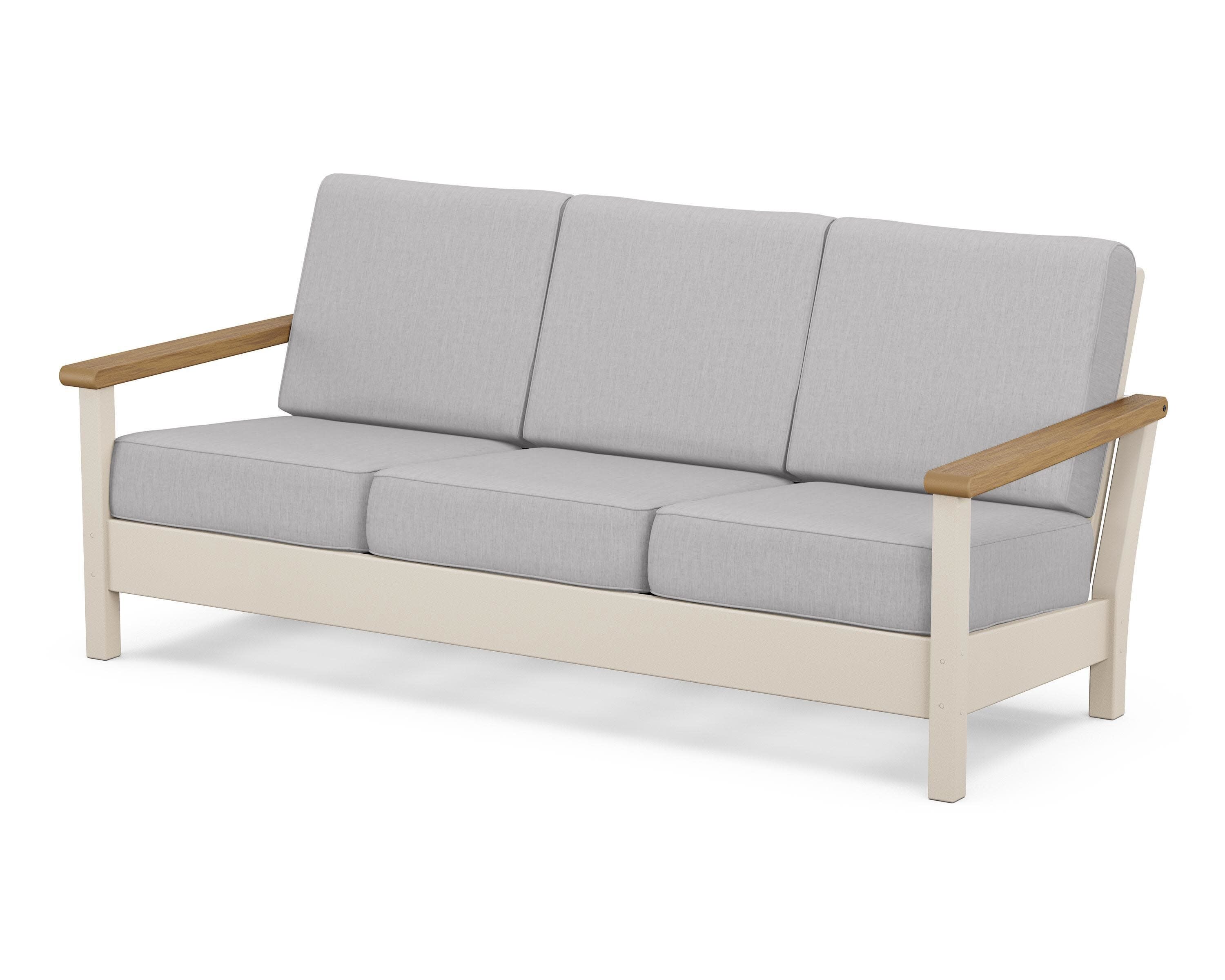 Harbour Deep Seating Sofa in Sand / Natural / Granite