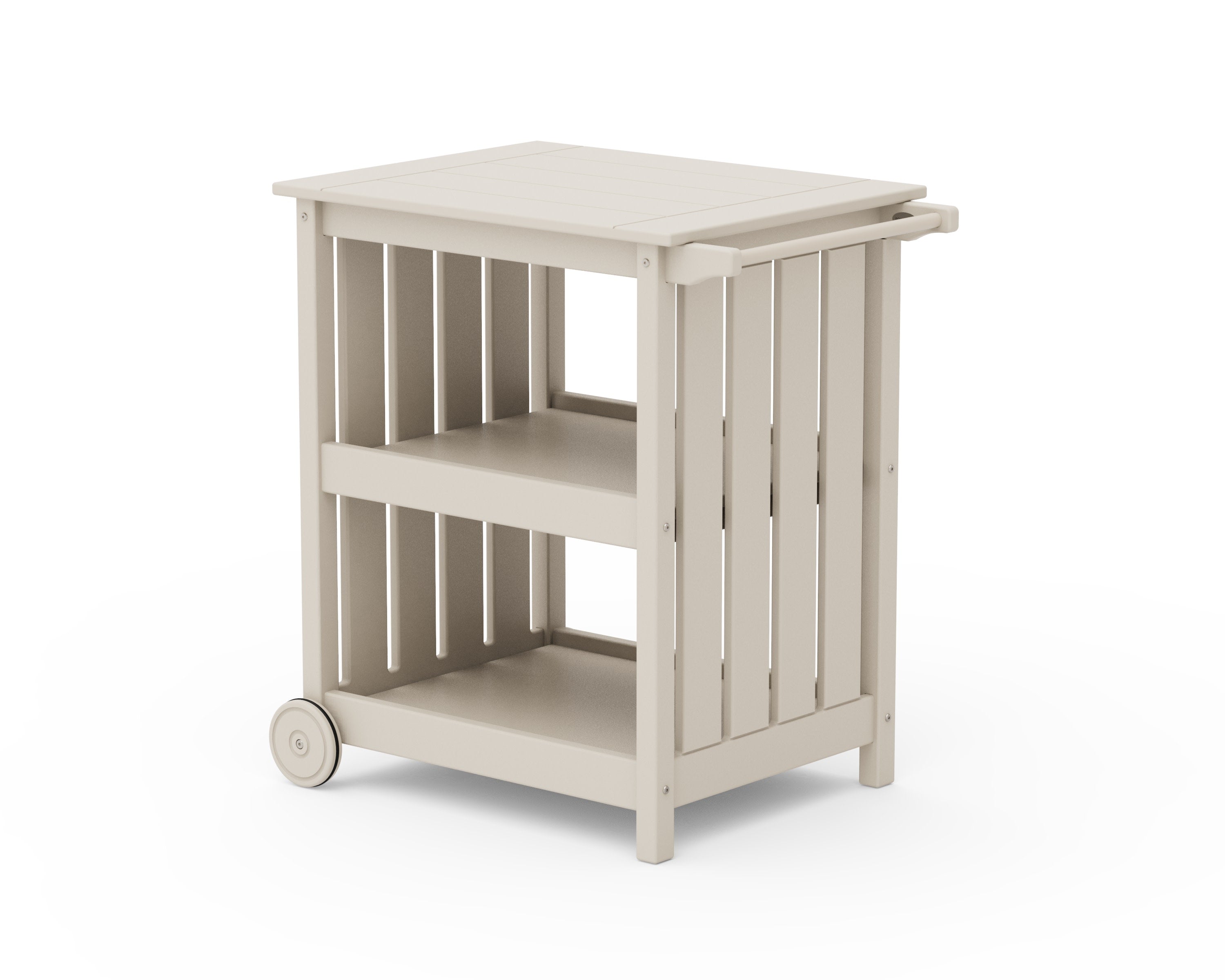 Vineyard Bar Cart in Sand