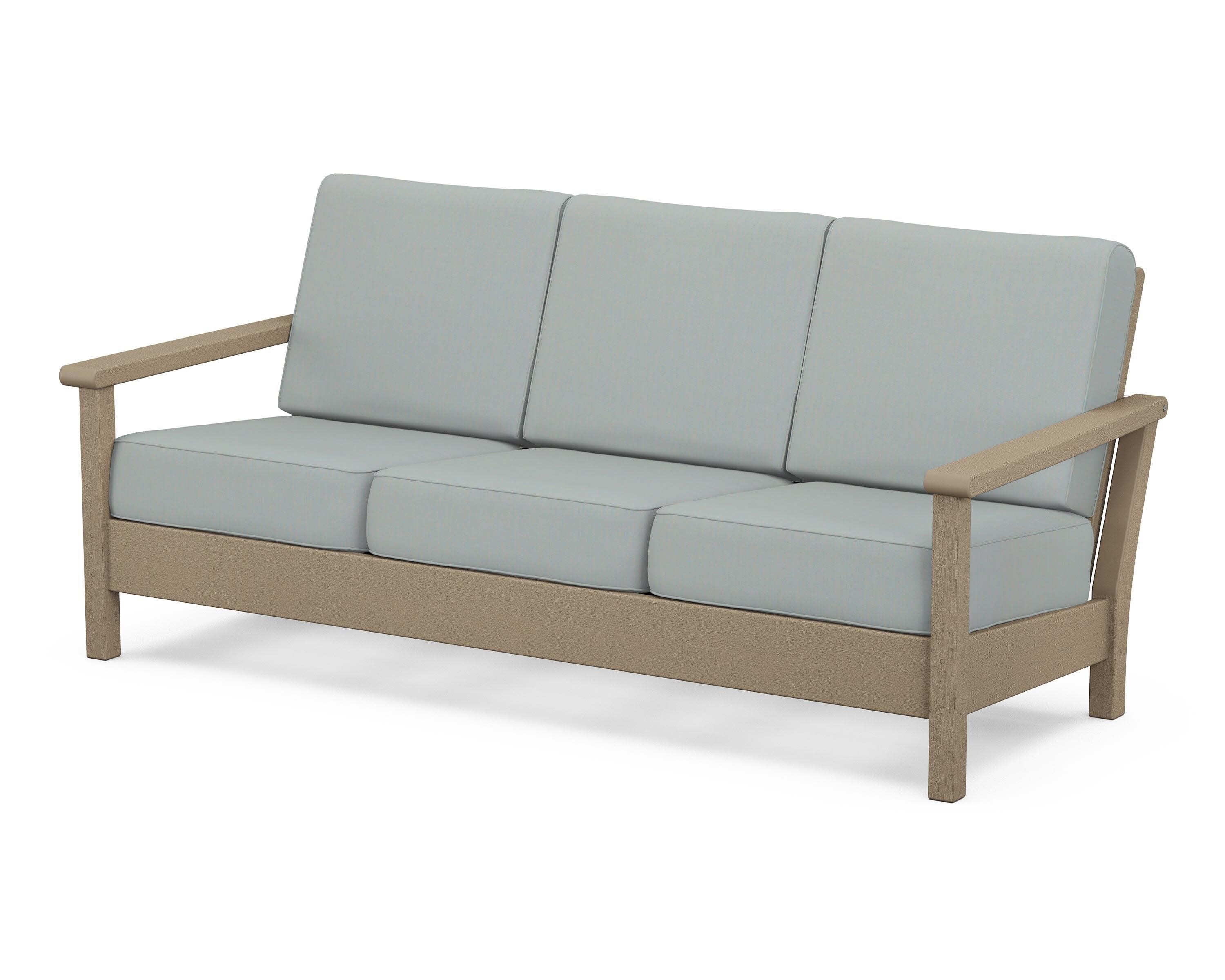 Harbour Deep Seating Sofa in Vintage Sahara / Spa