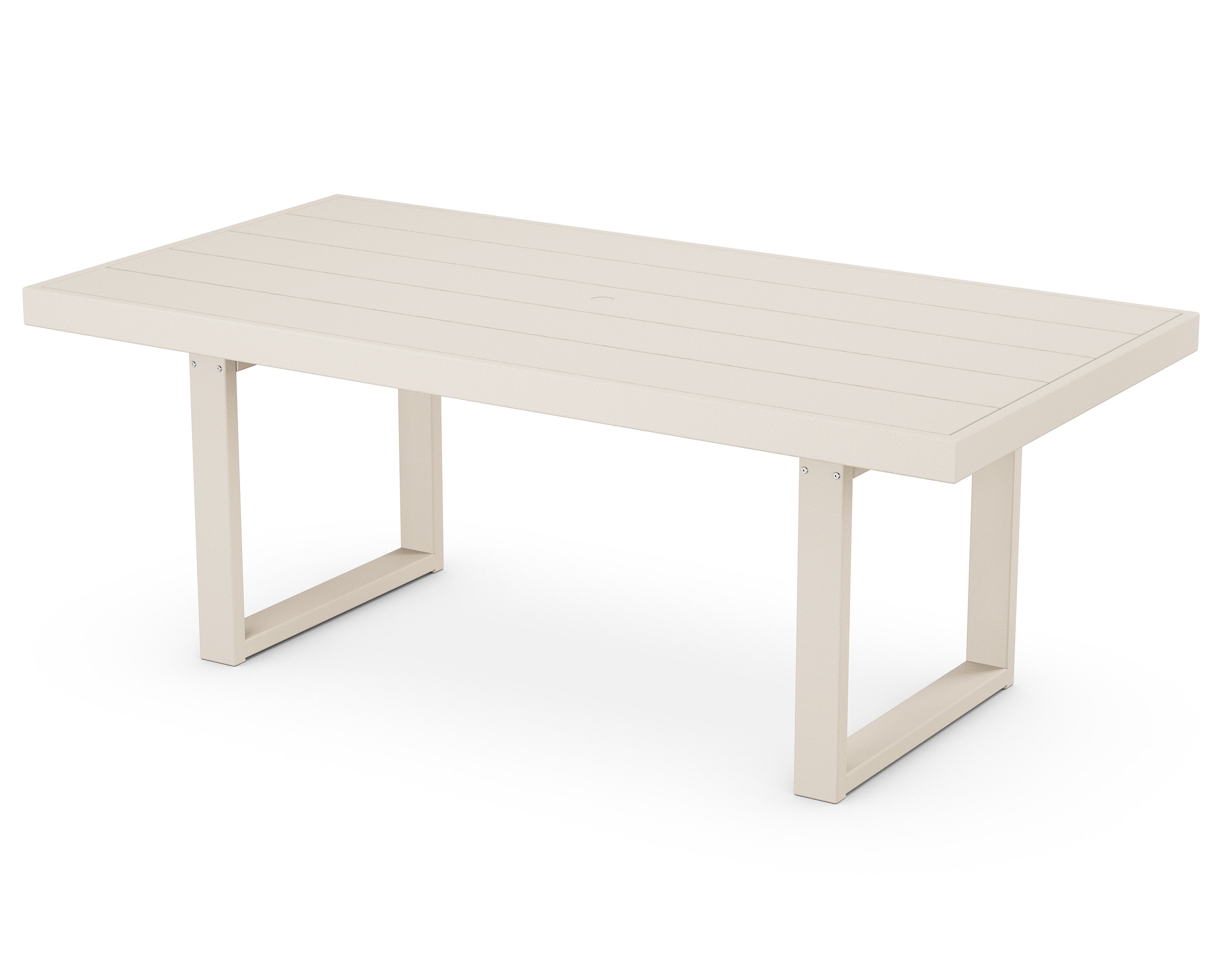 EDGE 40" x 78" Dining Table in Sand