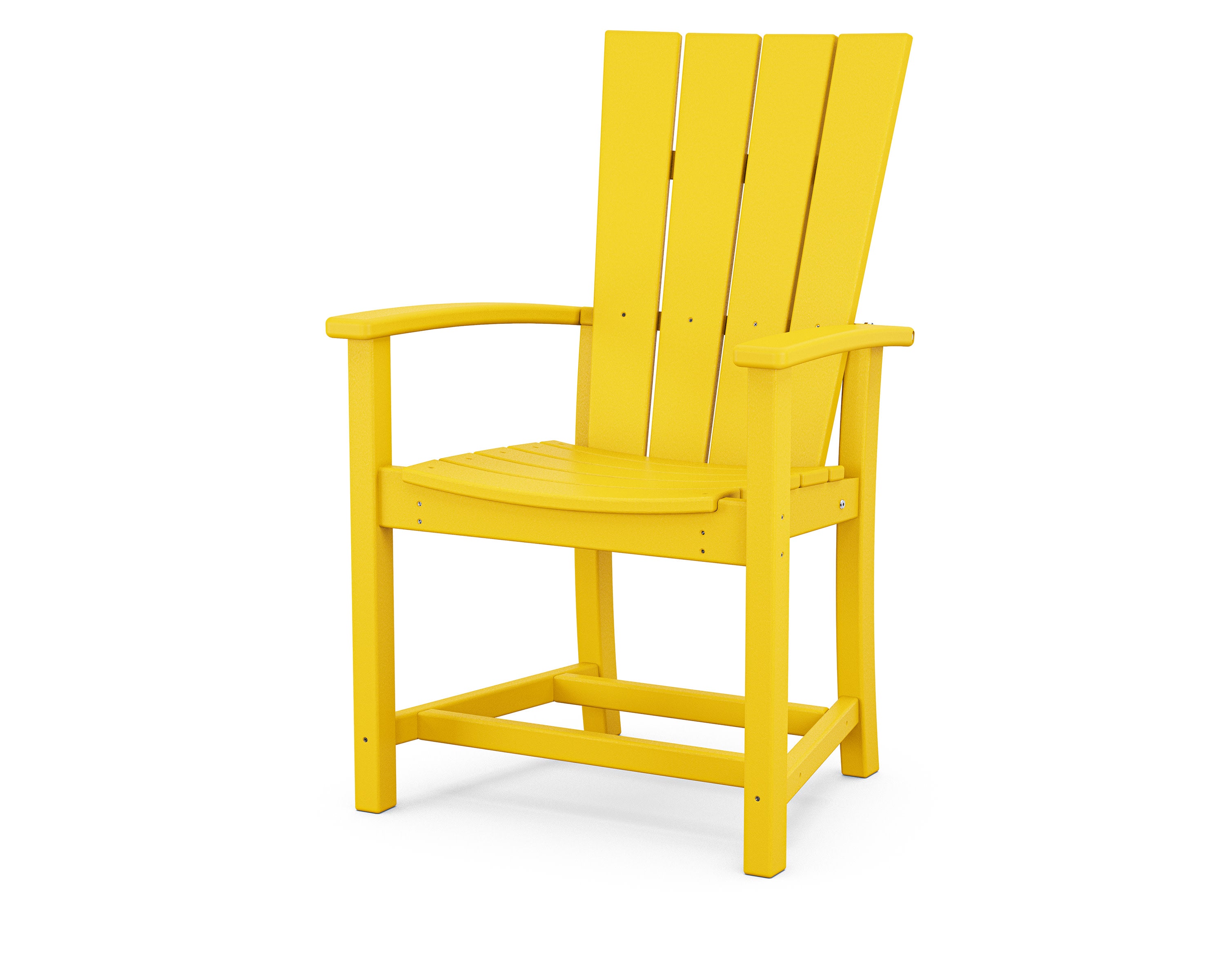 Quattro Adirondack Dining Chair in Lemon
