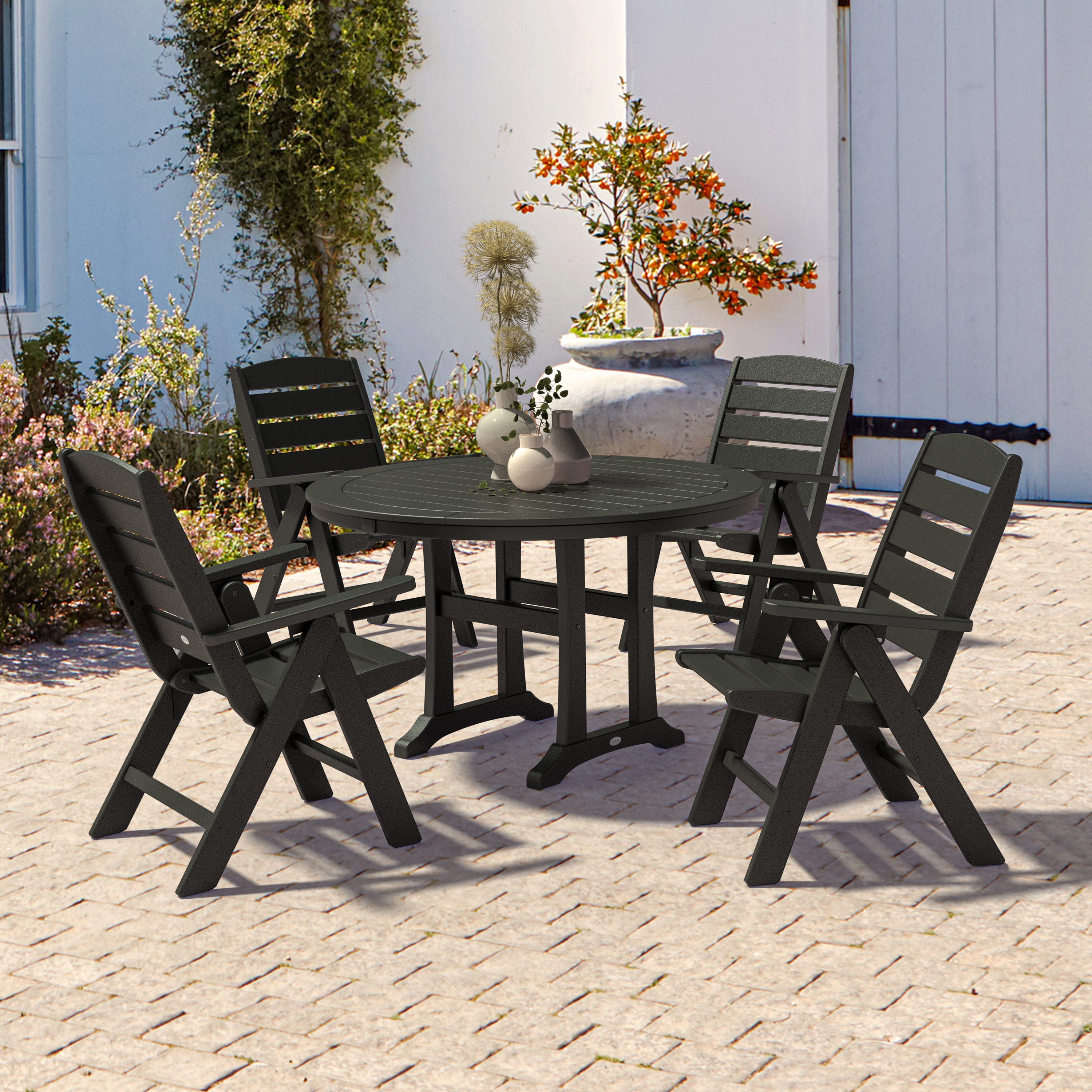 Chesapeake 5-Piece Folding Dining Set