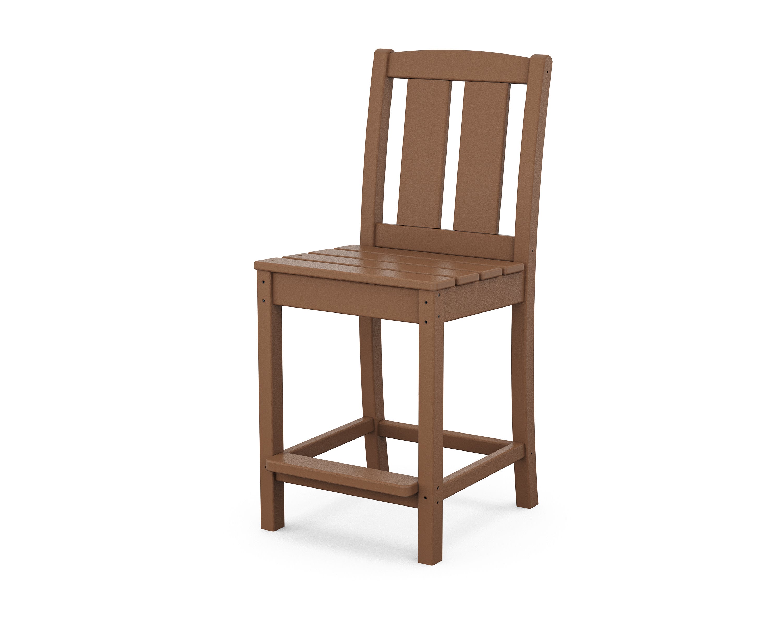 Mission Counter Side Chair in Teak