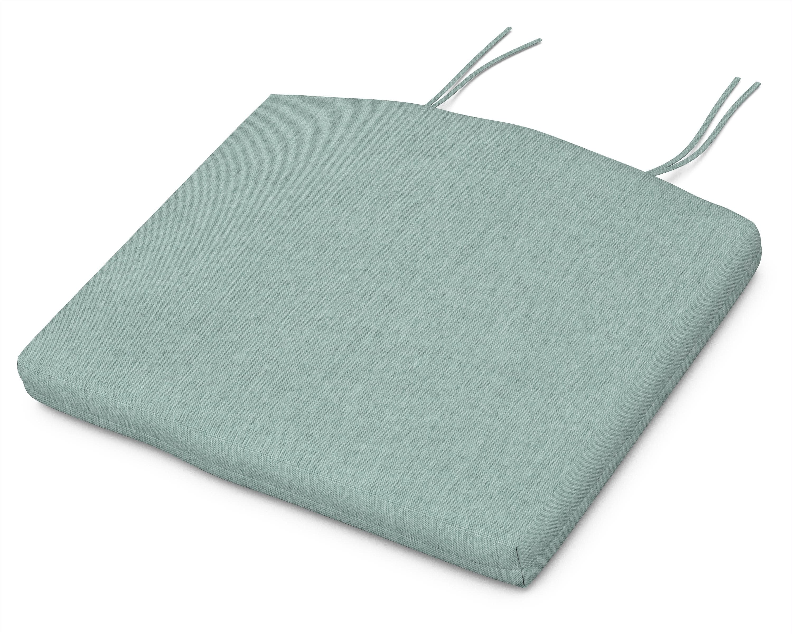 Seat Cushion - 17.80"D x 19"W x 2.5"H in Glacier Spa