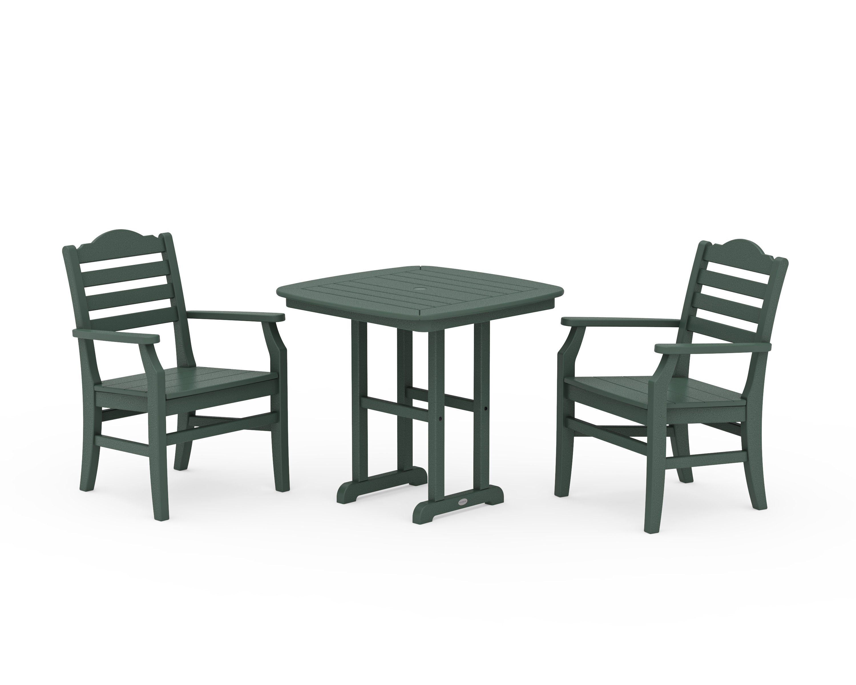 Savannah 3-Piece Dining Set in Green