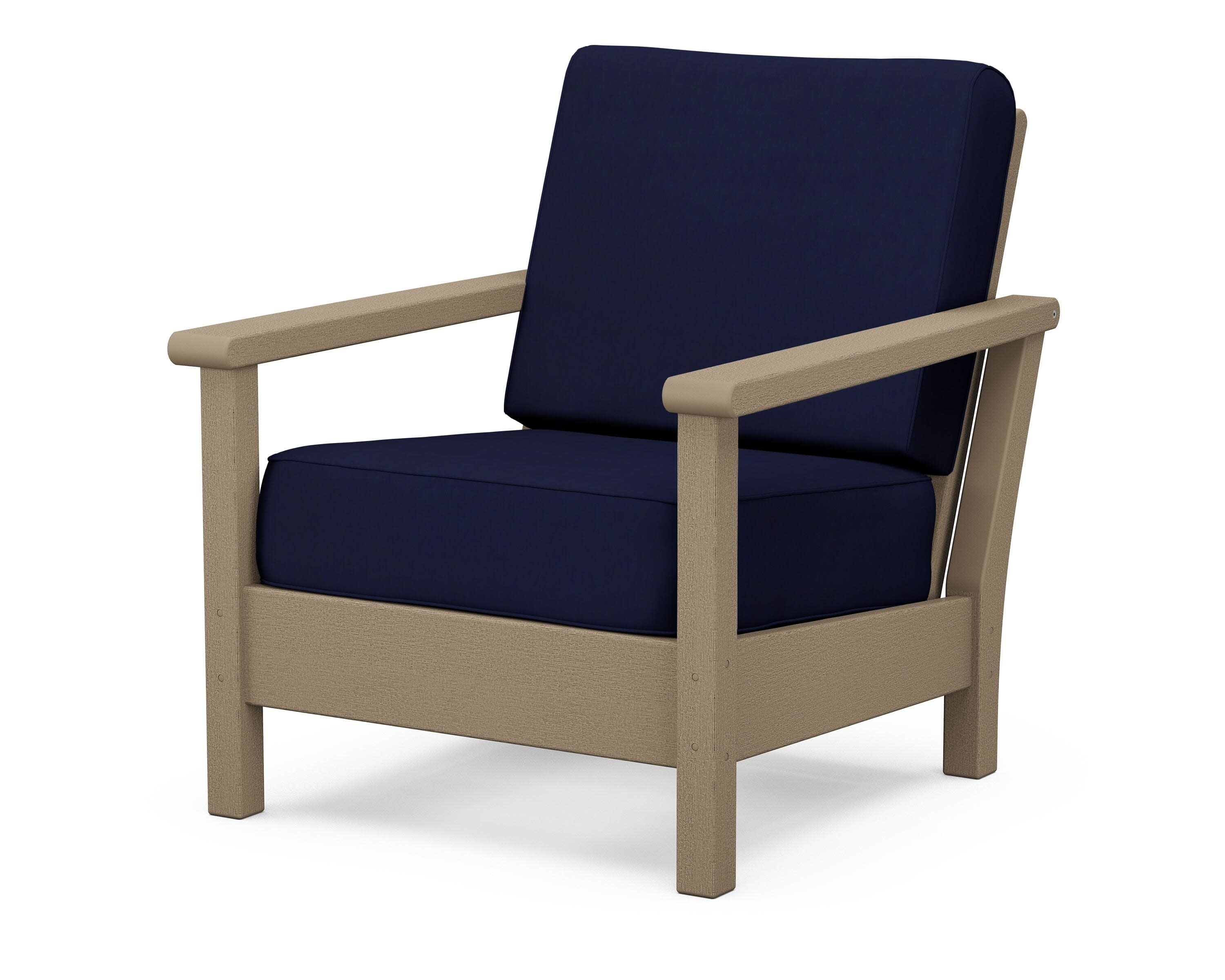 Harbour Deep Seating Chair in Vintage Sahara / Navy
