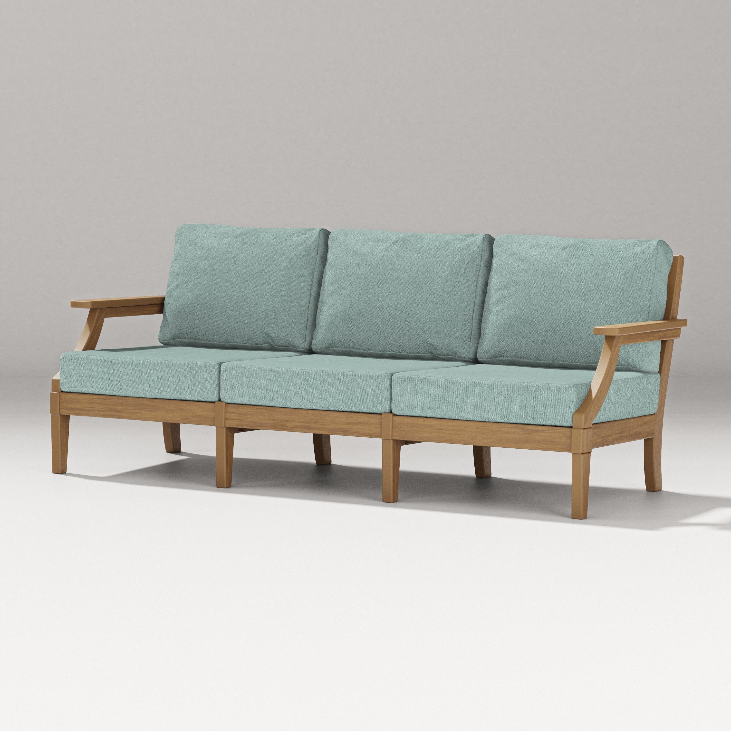 Estate Sofa in Natural / Glacier Spa