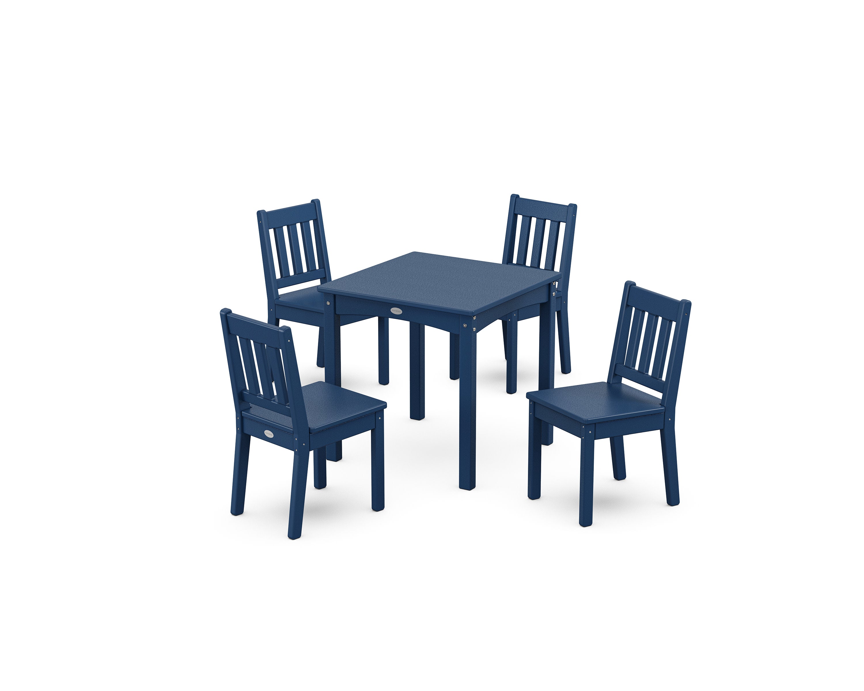 Vineyard Kids 5-Piece Dining Set in Navy