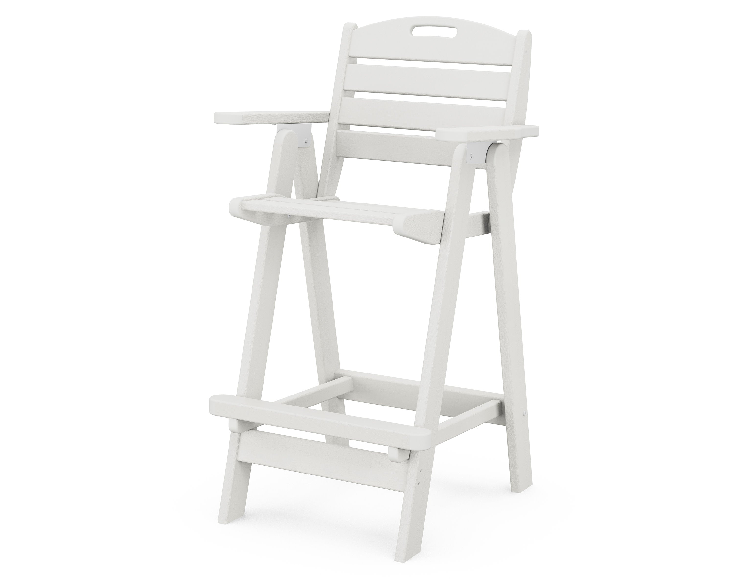 Nautical Bar Chair in Vintage White