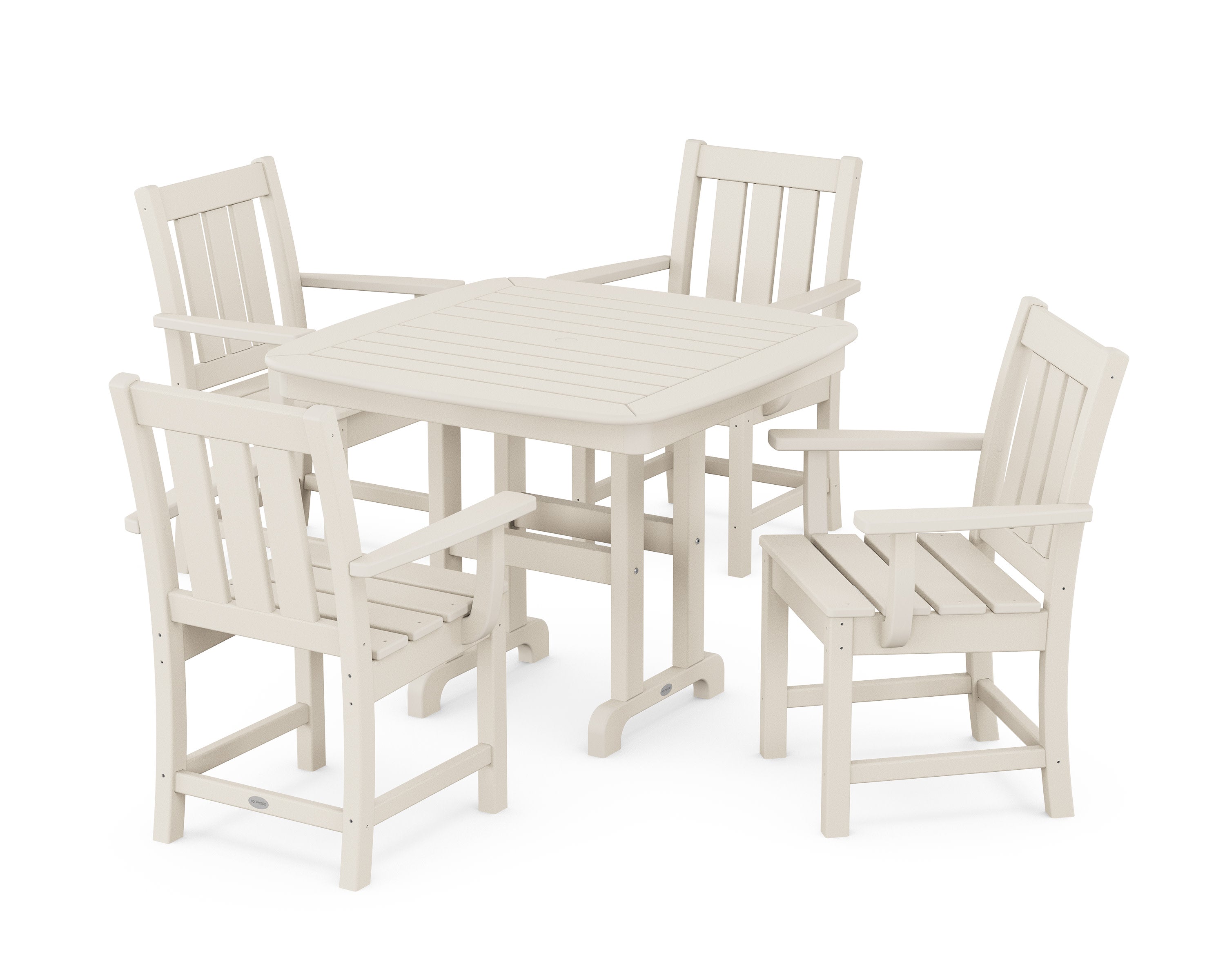 Oxford 5-Piece Dining Set in Sand