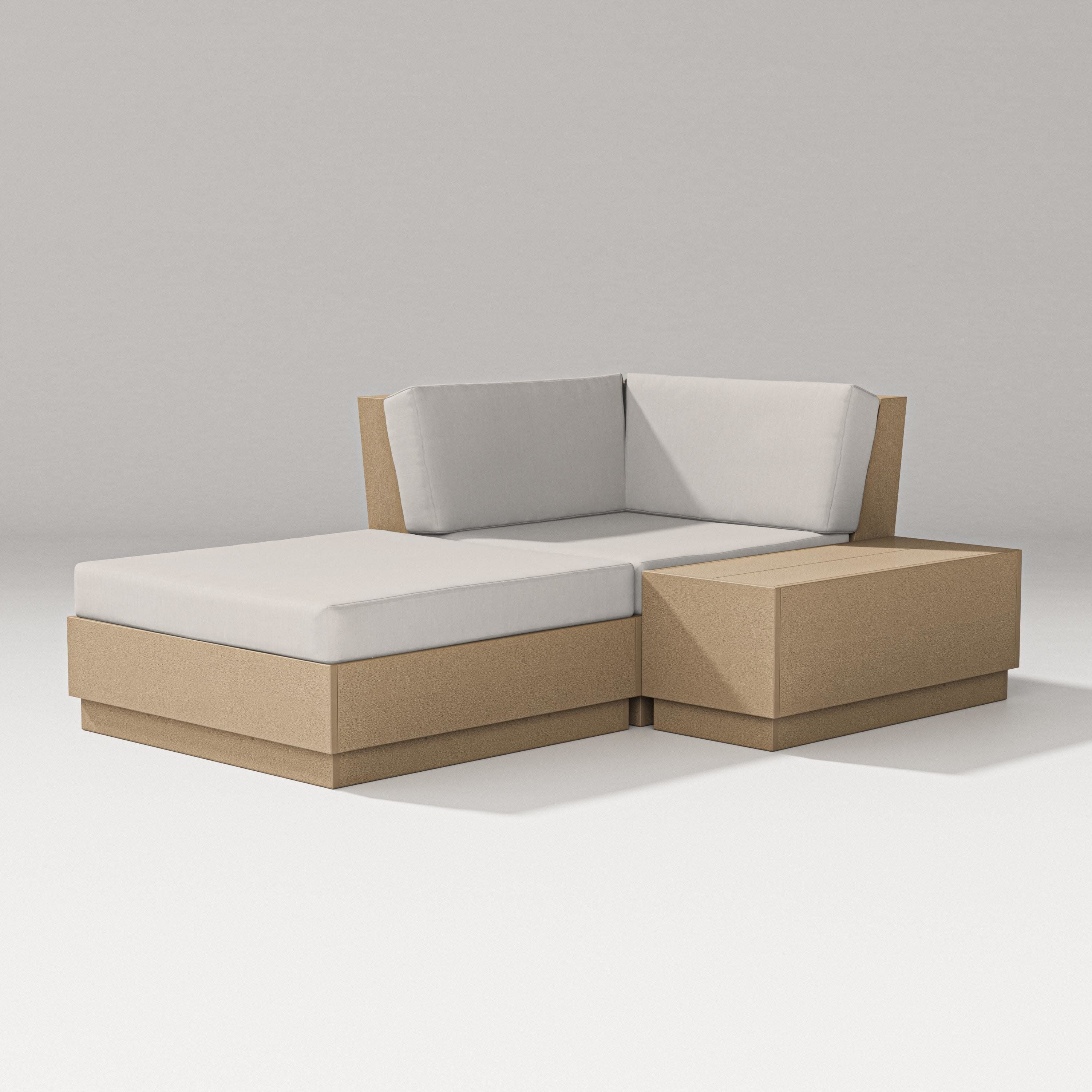 Elevate Corner Chaise in Vintage Sahara / Cast Ash
