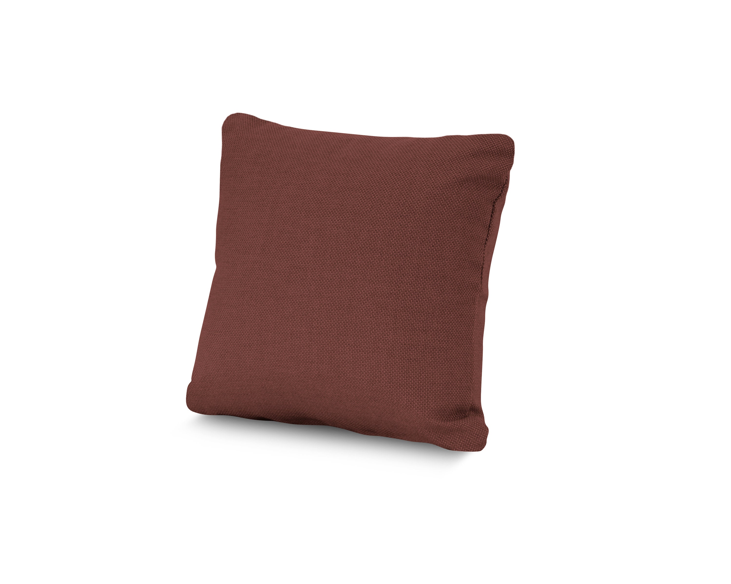 16" Outdoor Throw Pillow in Essential Garnet