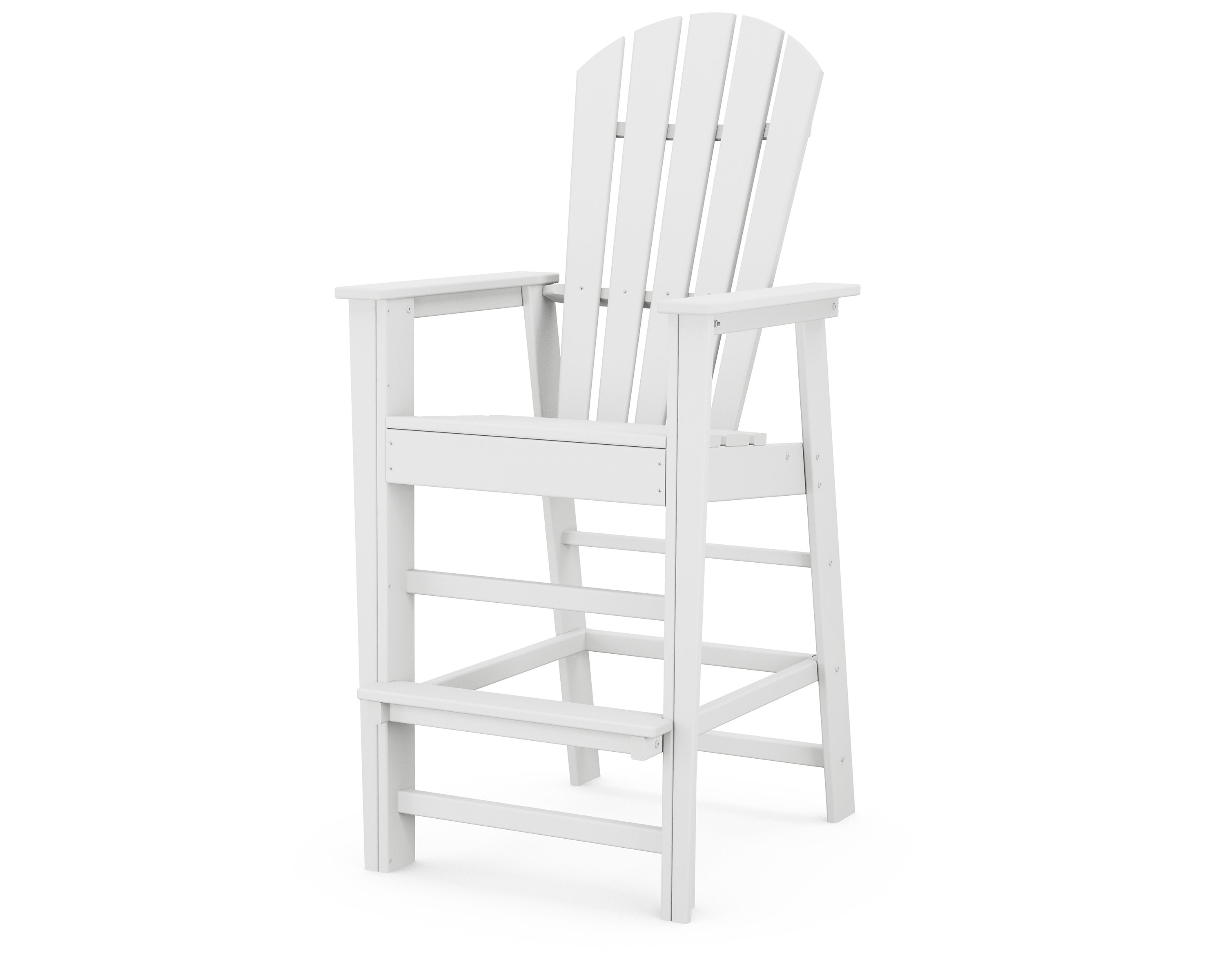South Beach Bar Chair in White