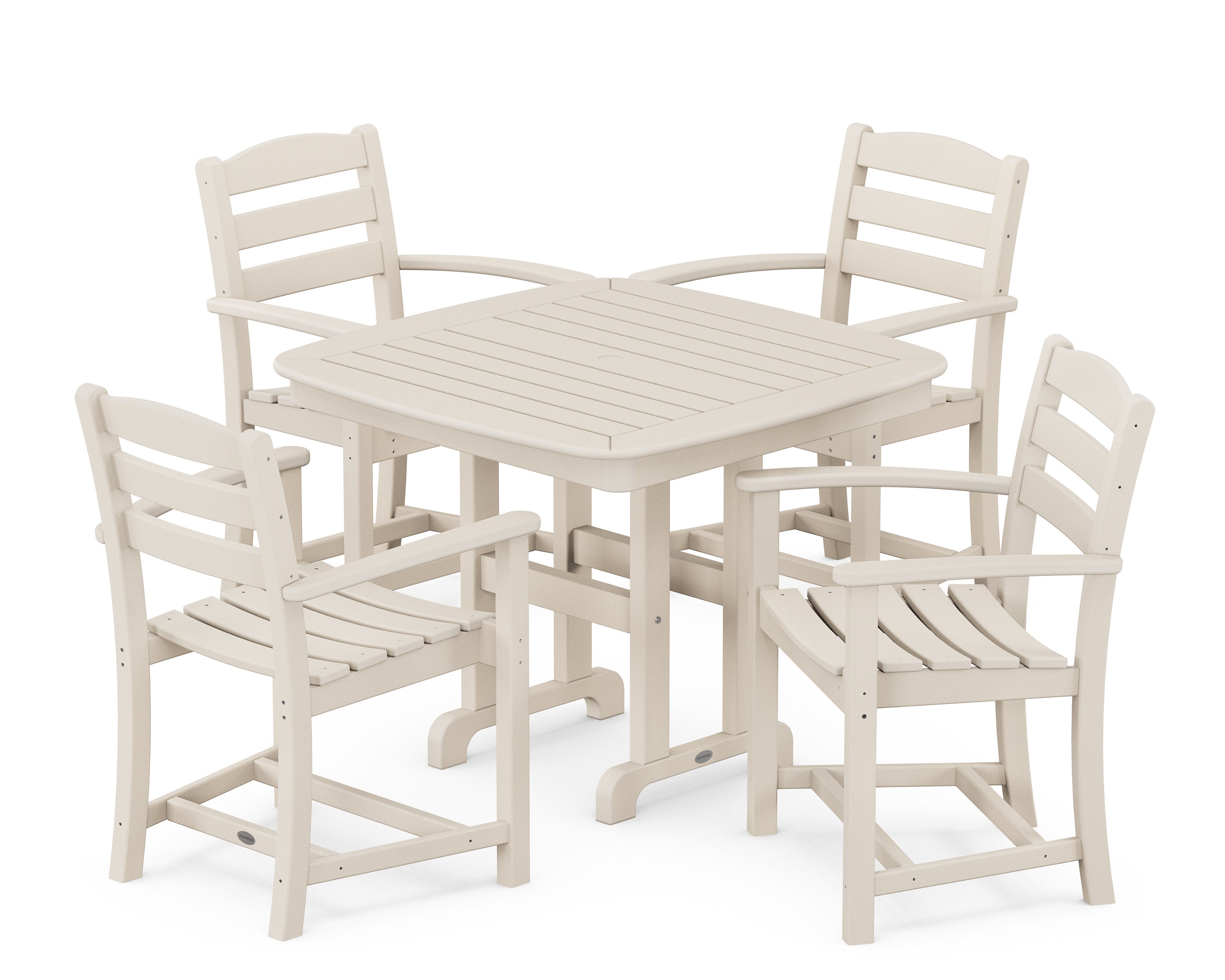 La Casa Caf 5-Piece Dining Set in Sand